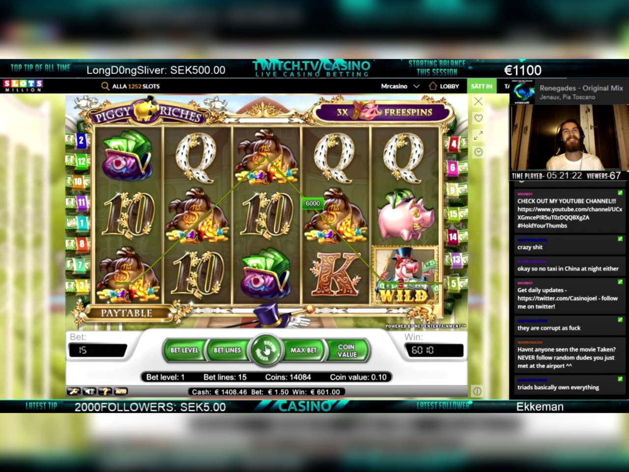 €625 Casino Chip at Red Bet Casino