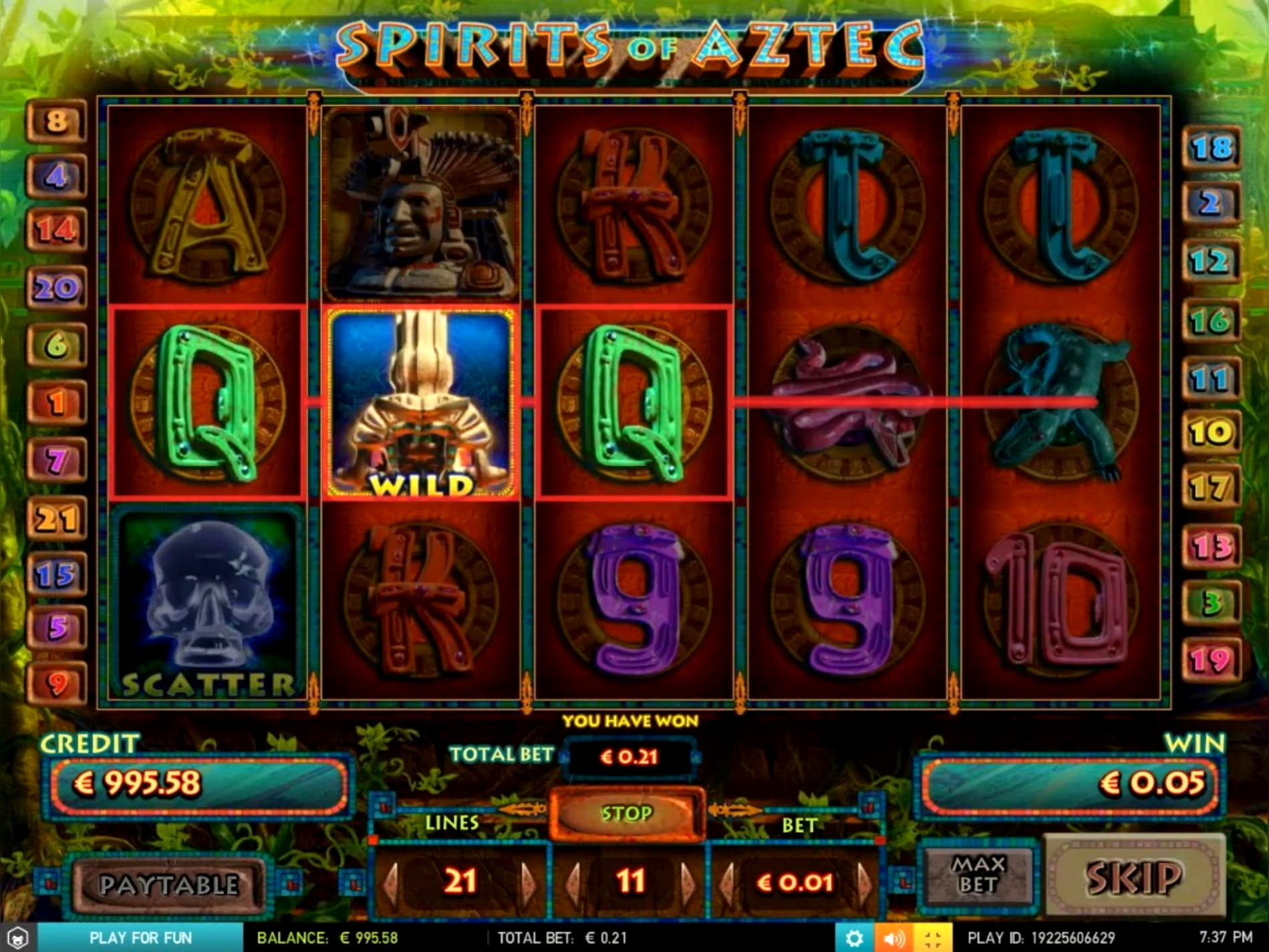 88 free casino spins at Mrgreen Casino