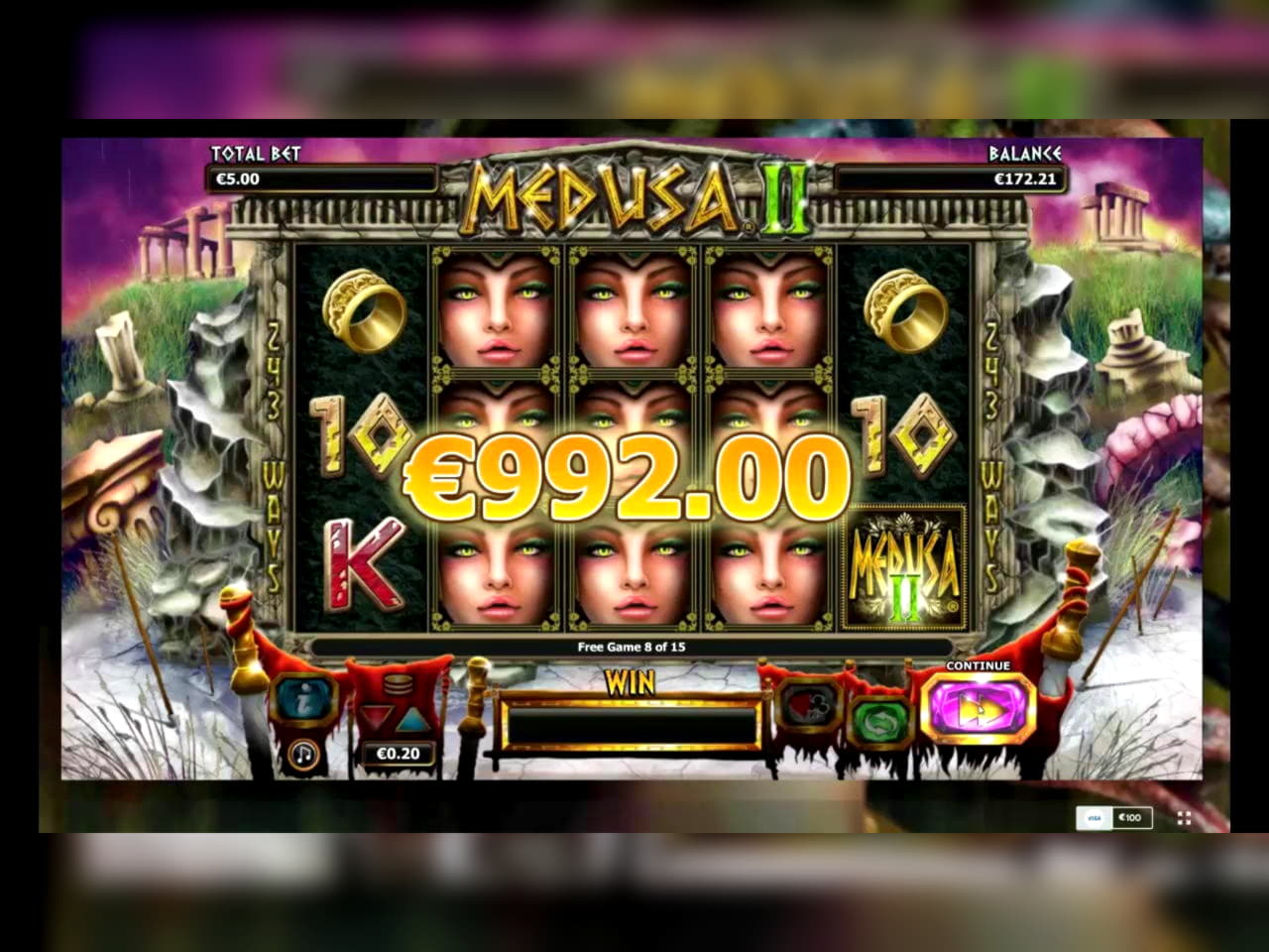 210 free spins at Mummys Gold Casino