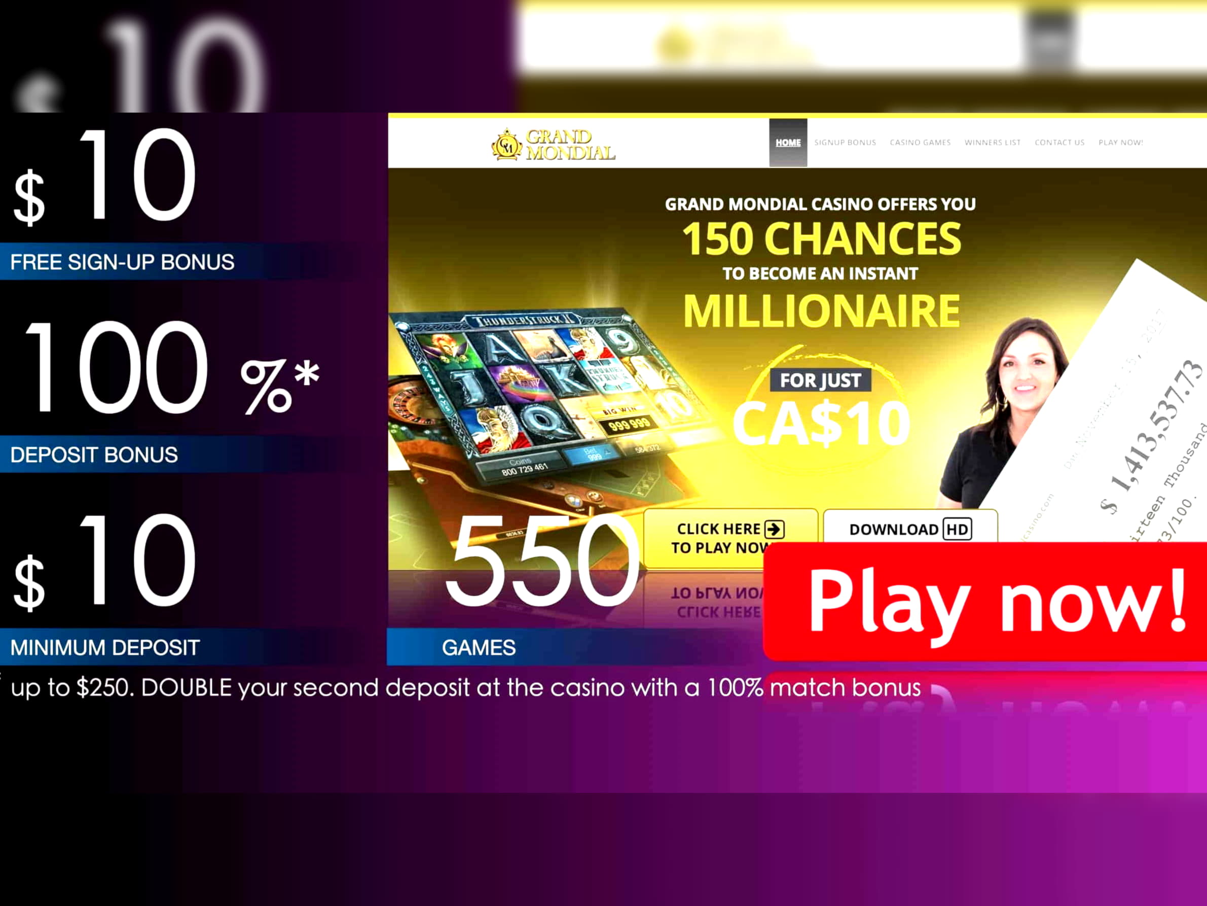 €245 no deposit at Royal Dubai Casino
