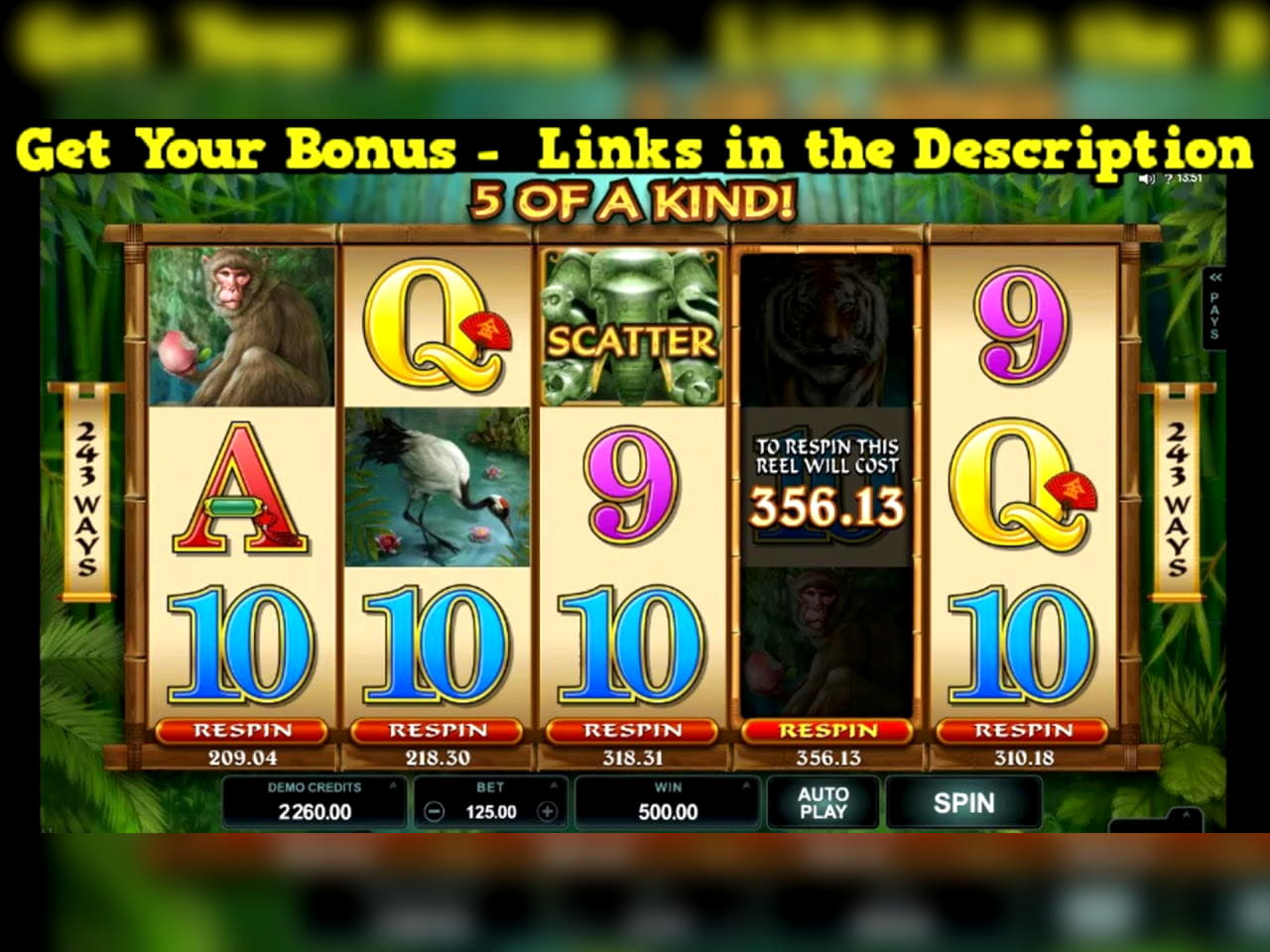 EURO 4310 No Deposit Bonus Code at Gratorama Casino