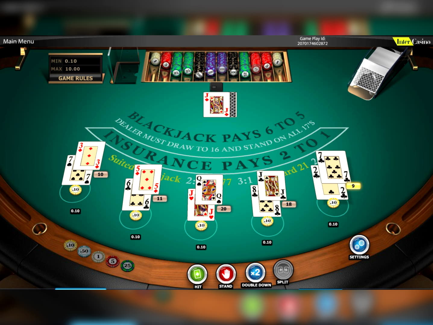 55% Match bonus at Gaming Club Casino