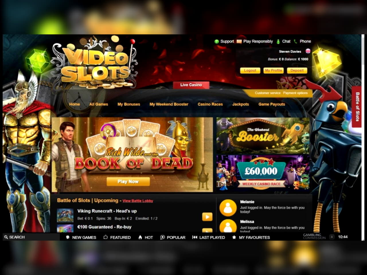 985% Match at a Casino at 888 Casino