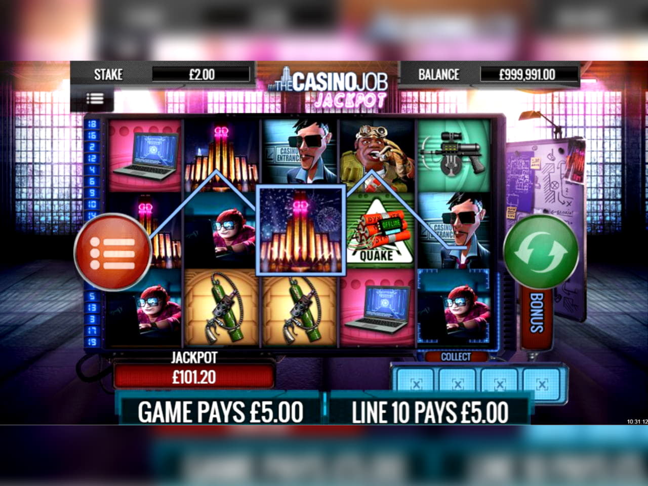 EURO 960 Mobile freeroll slot tournament at Jackpot City Casino