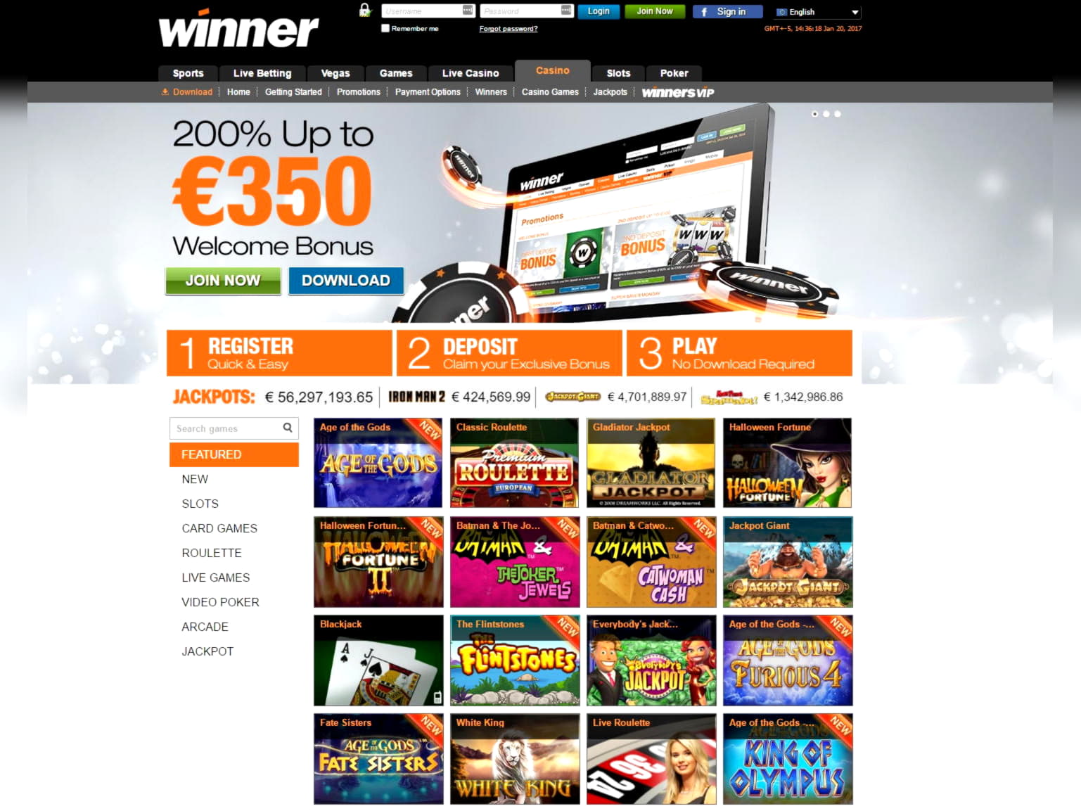€4865 NO DEPOSIT BONUS CODE at Euro Palace Casino