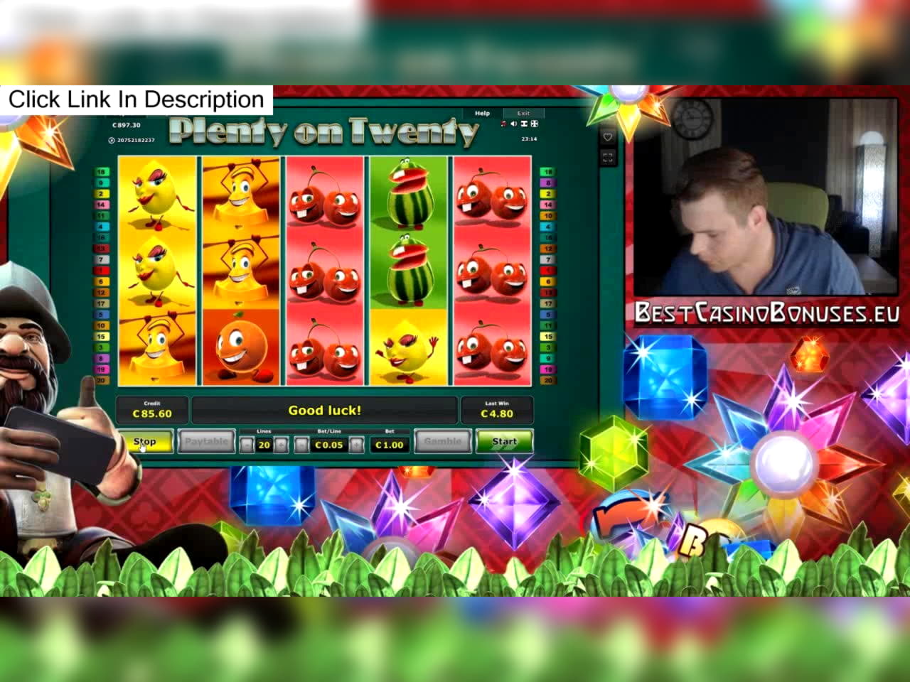 10 Free spins casino at Lucky Nugget Casino