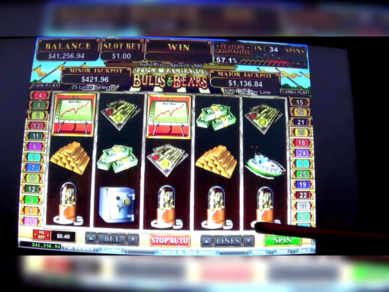 225% Match at a casino at Mrgreen Casino