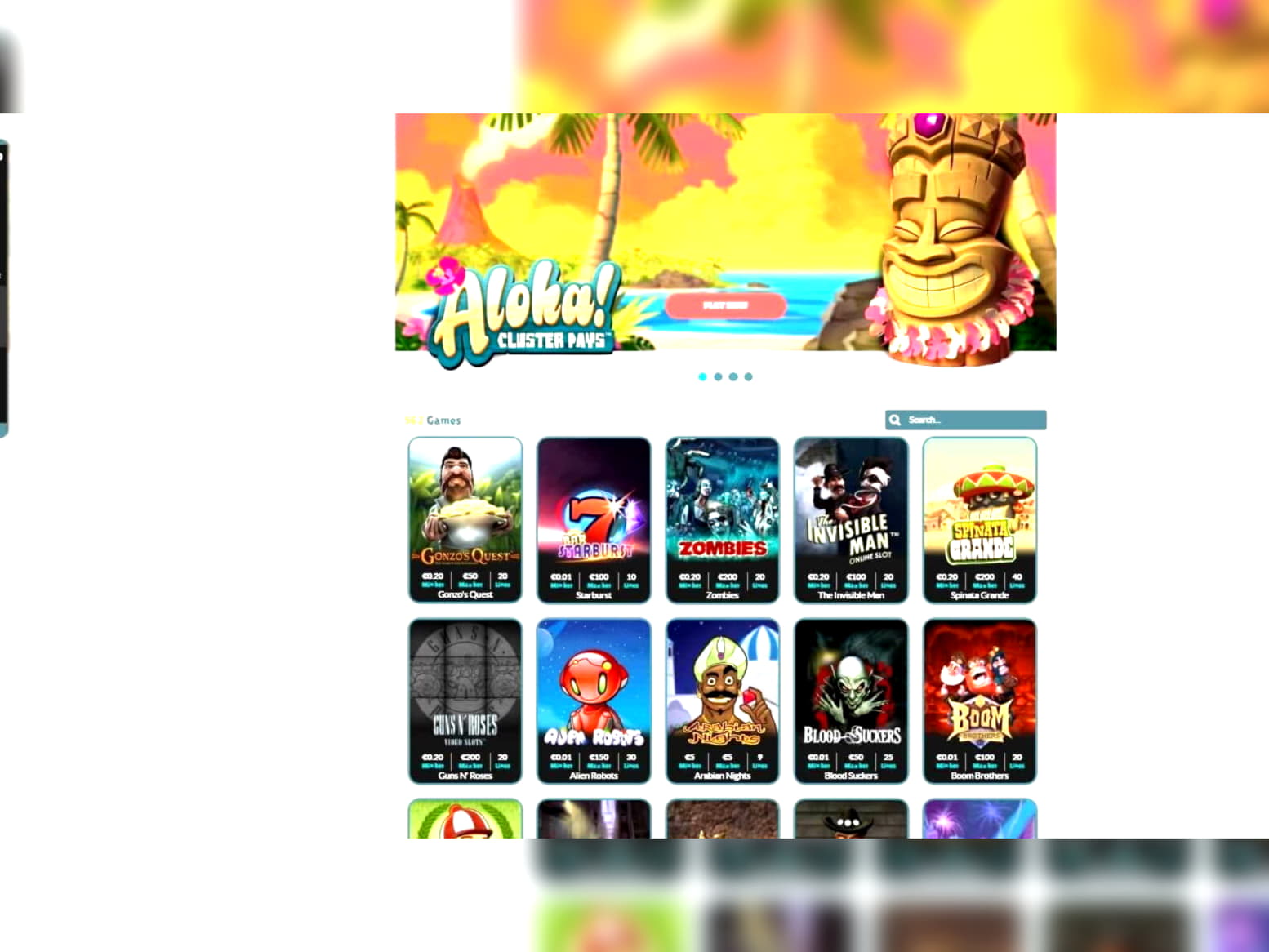 40 free spins at Gaming Club Casino