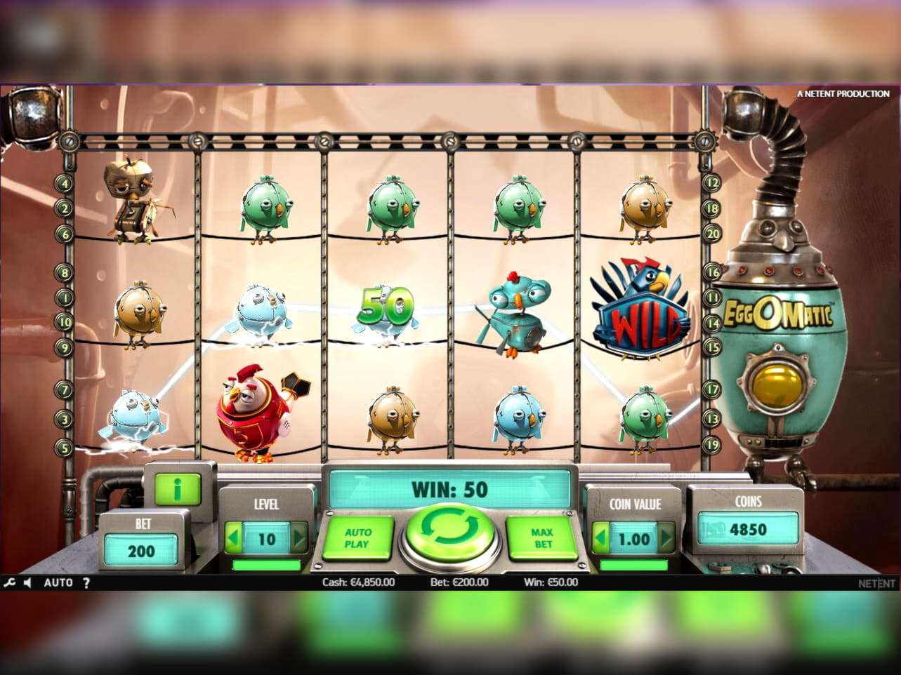 $70 no deposit at Betway Casino