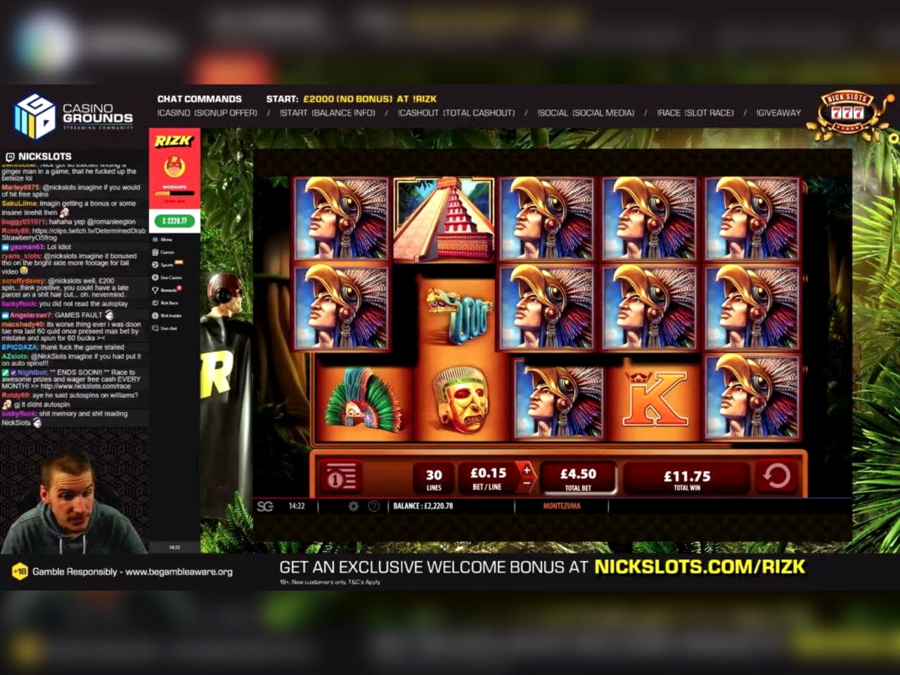815% Match Bonus at Casino Las Vegas