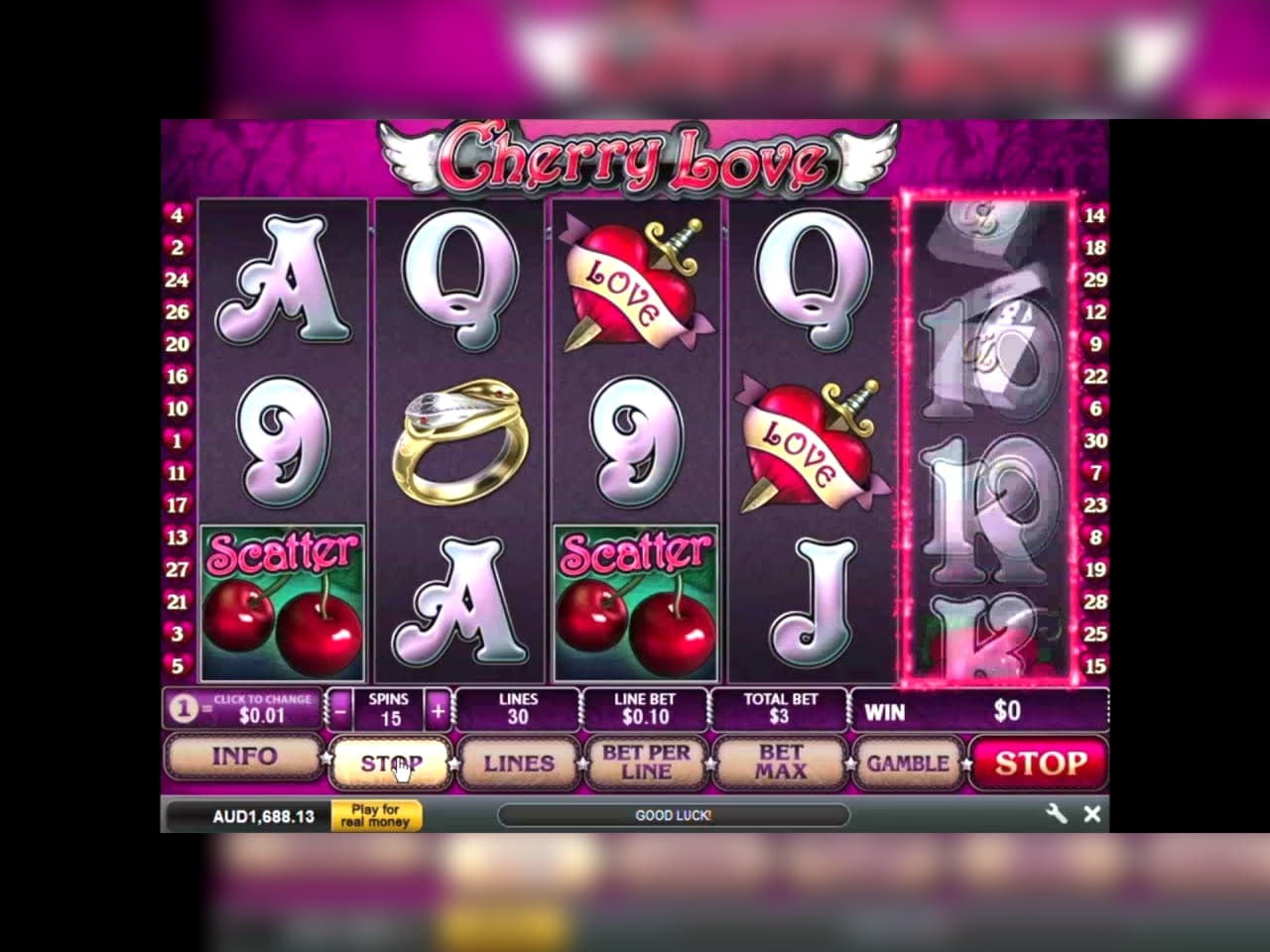 40 Trial Spins at Gaming Club Casino