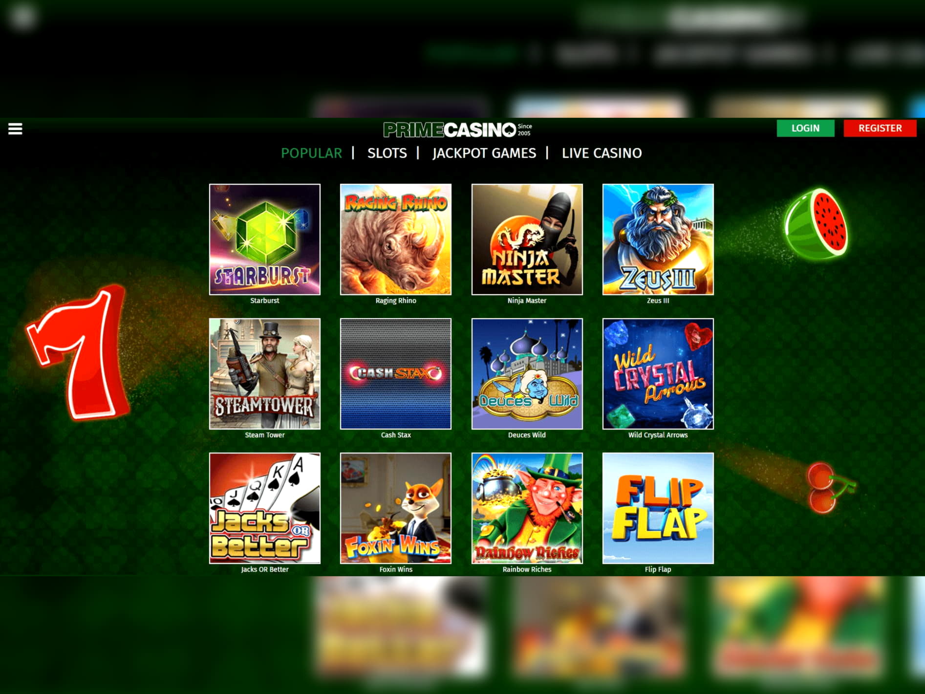 EURO 440 FREE Chip at Come On Casino