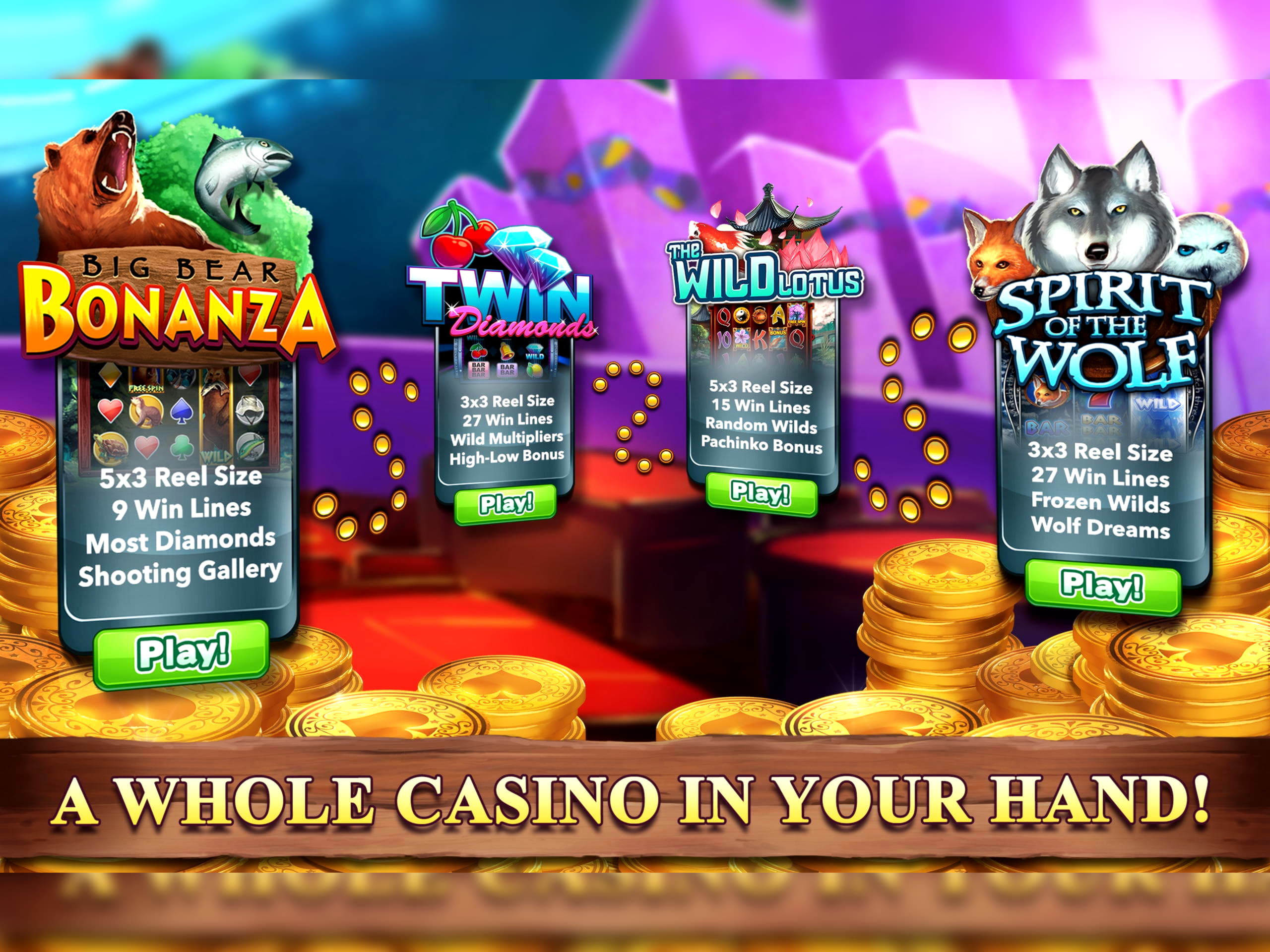 65 free spins at Mrgreen Casino