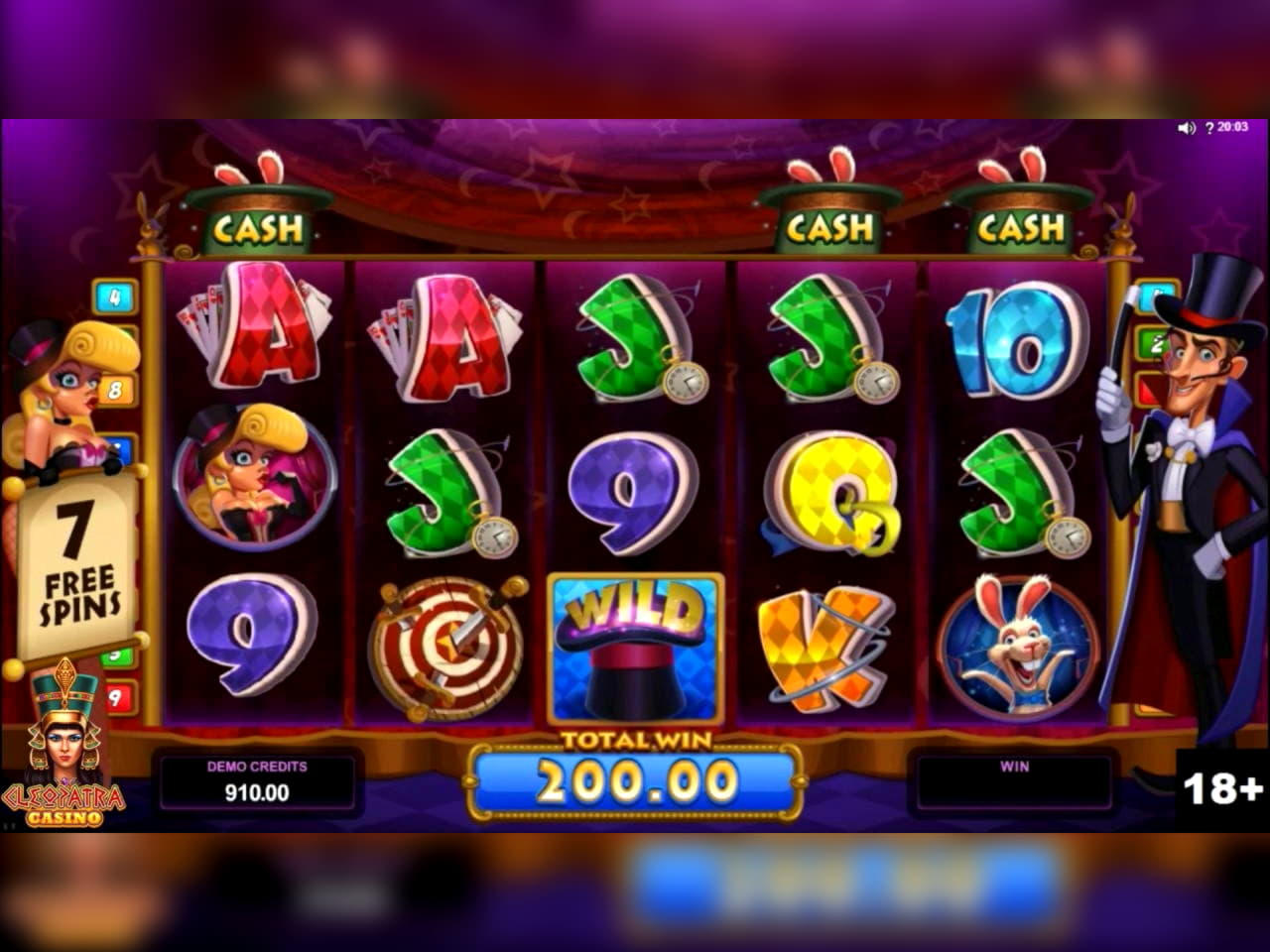 222 Trial Spins at All Slots Casino