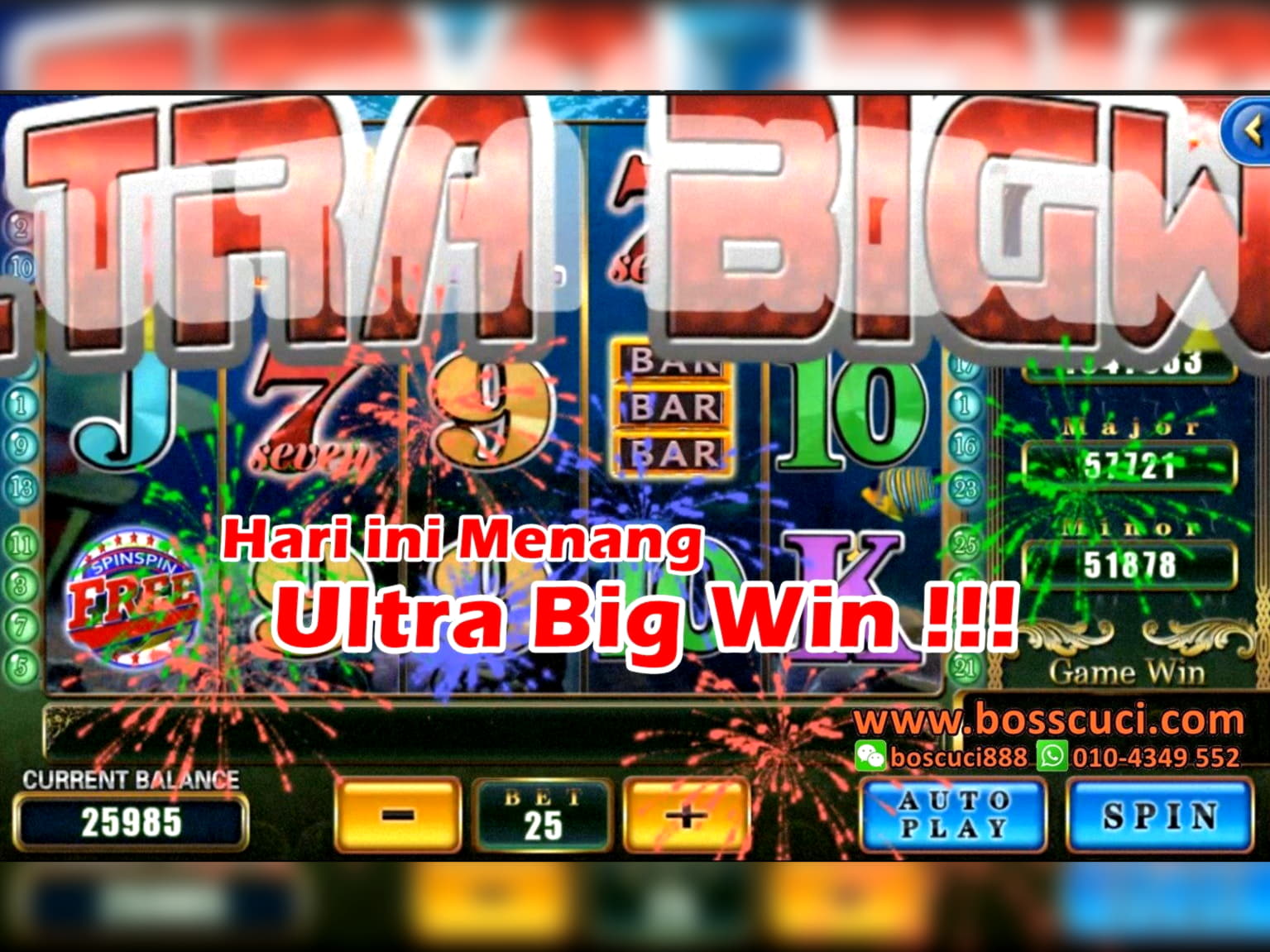 235% First deposit bonus at Mrgreen Casino