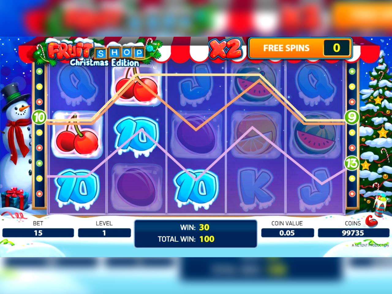 190 free spins no deposit at Casino-X