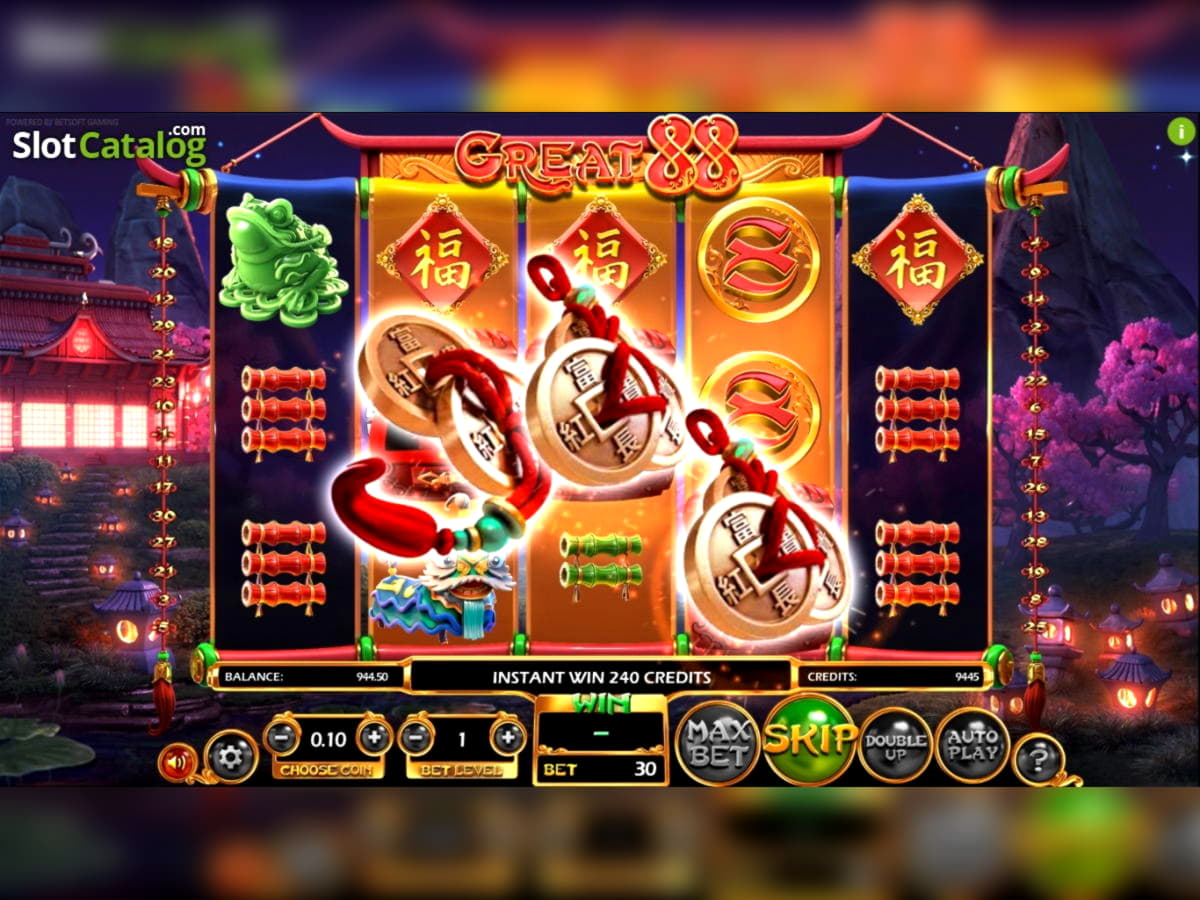 222 Free Spins right now at Intertops Casino