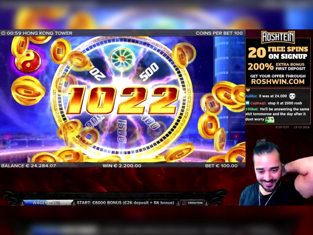 $80 Free casino chip at Casino Las Vegas