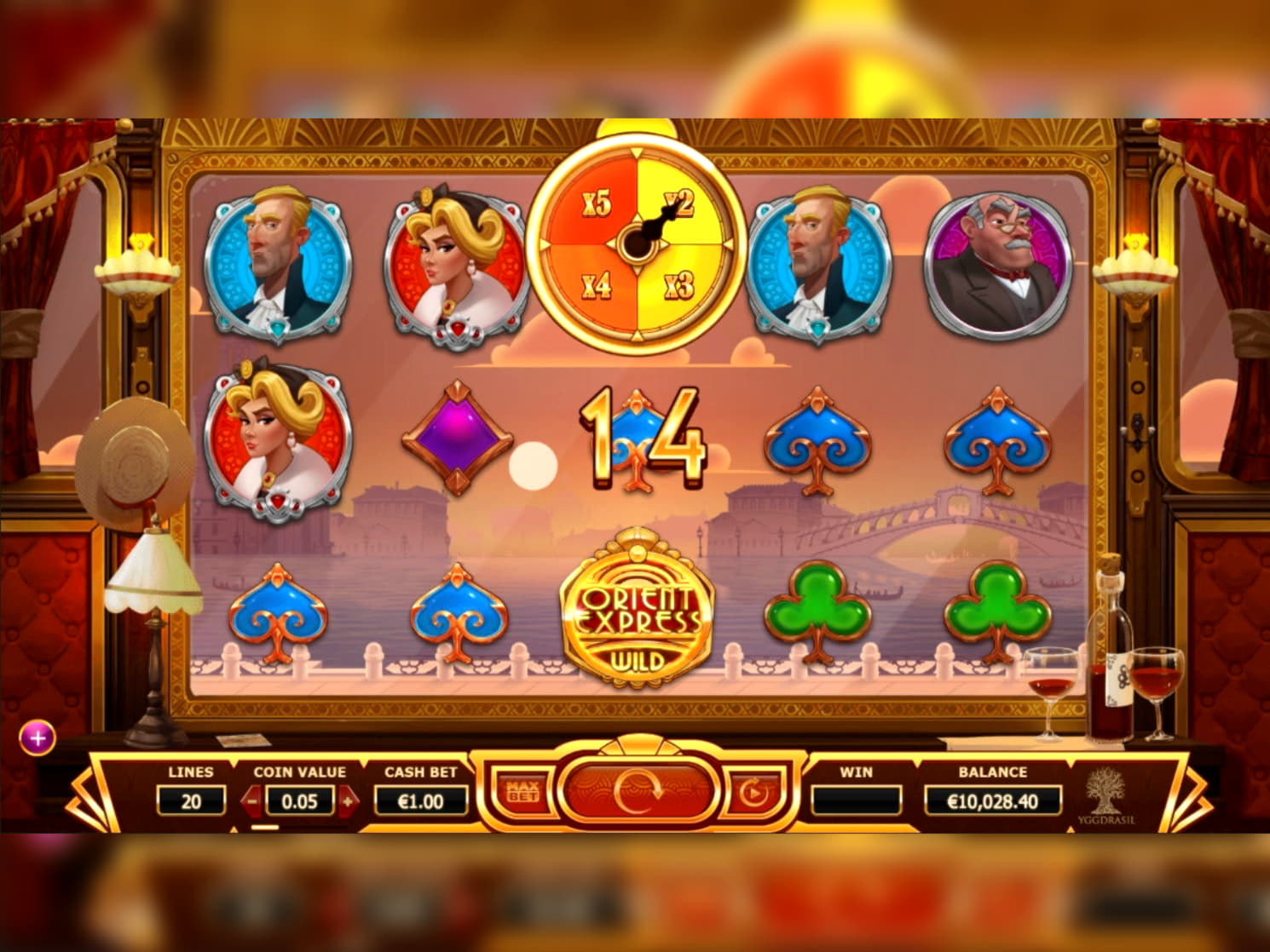 700% Match at a casino at Casino Room