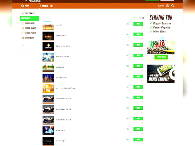 920% Deposit match bonus at Mrgreen Casino