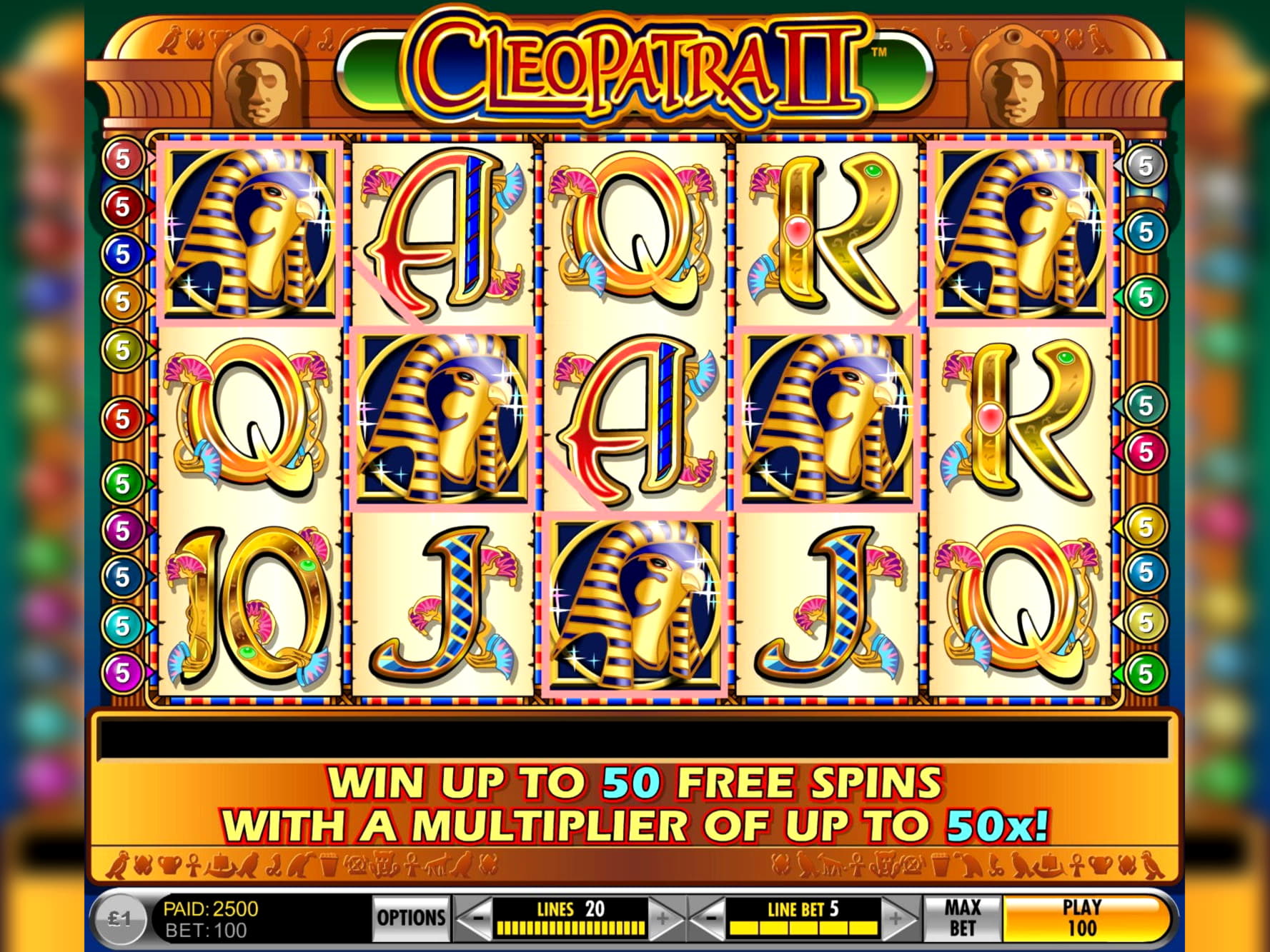 77 Free Spins Casino at Gratorama Casino