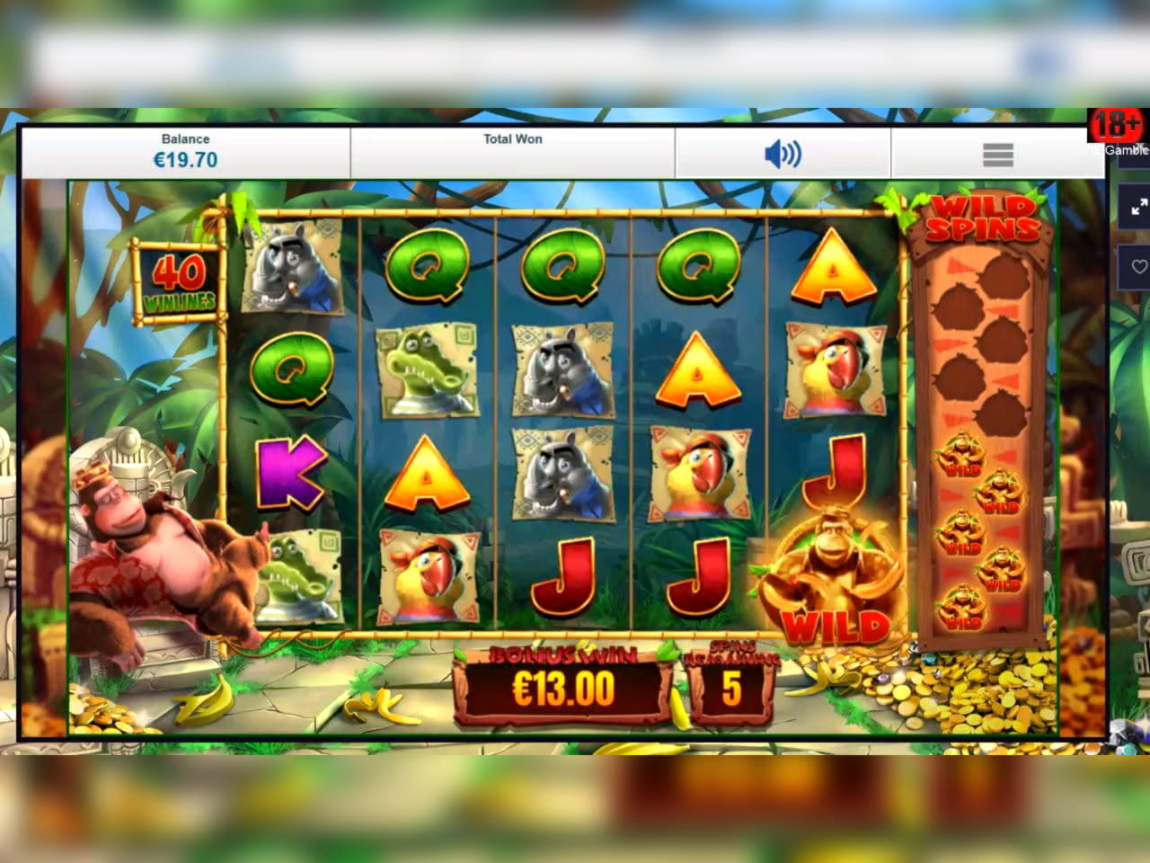 95 FREE SPINS at Cherry Jackpot Casino