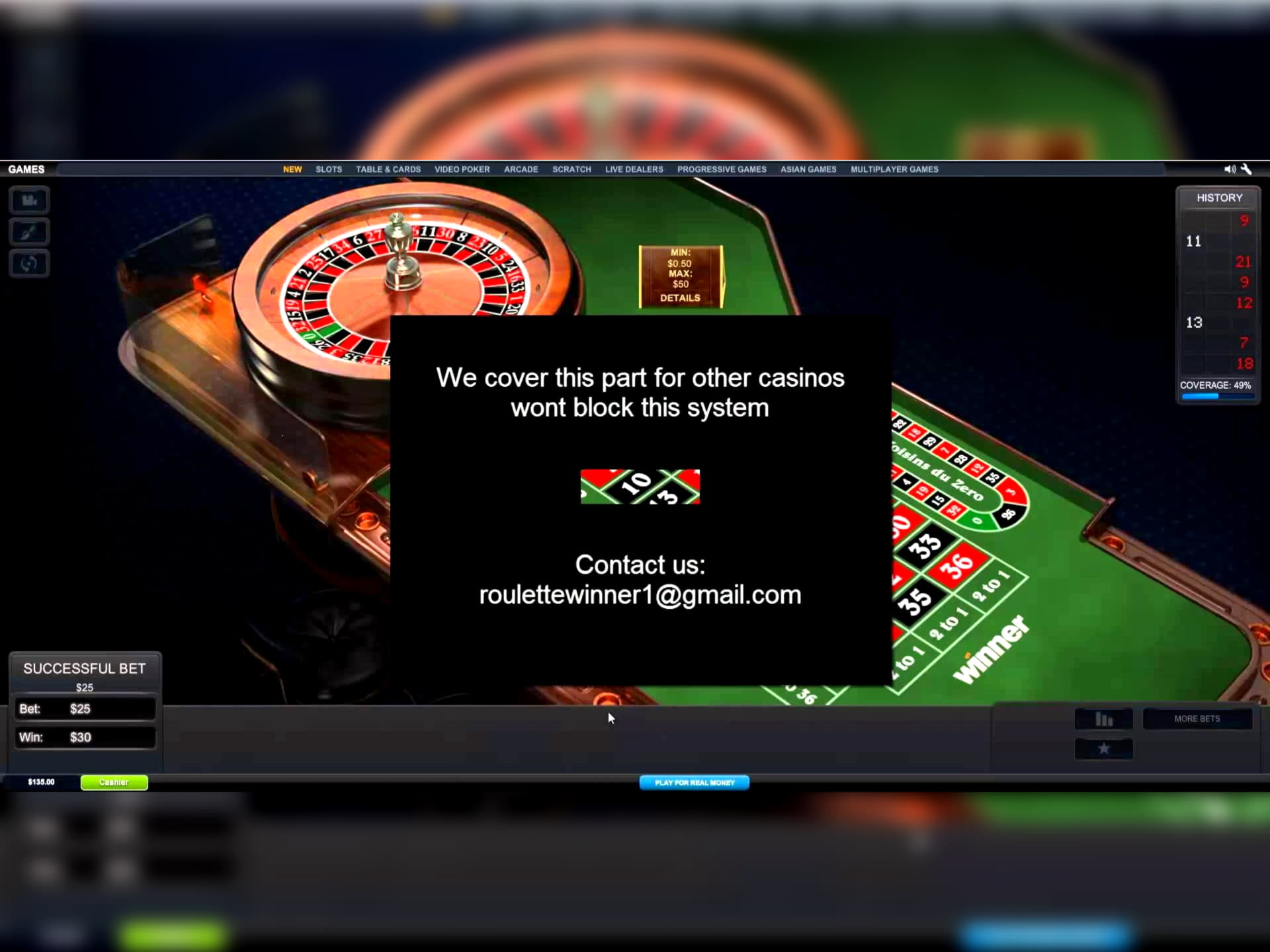 720% First deposit bonus at Jackpot City Casino
