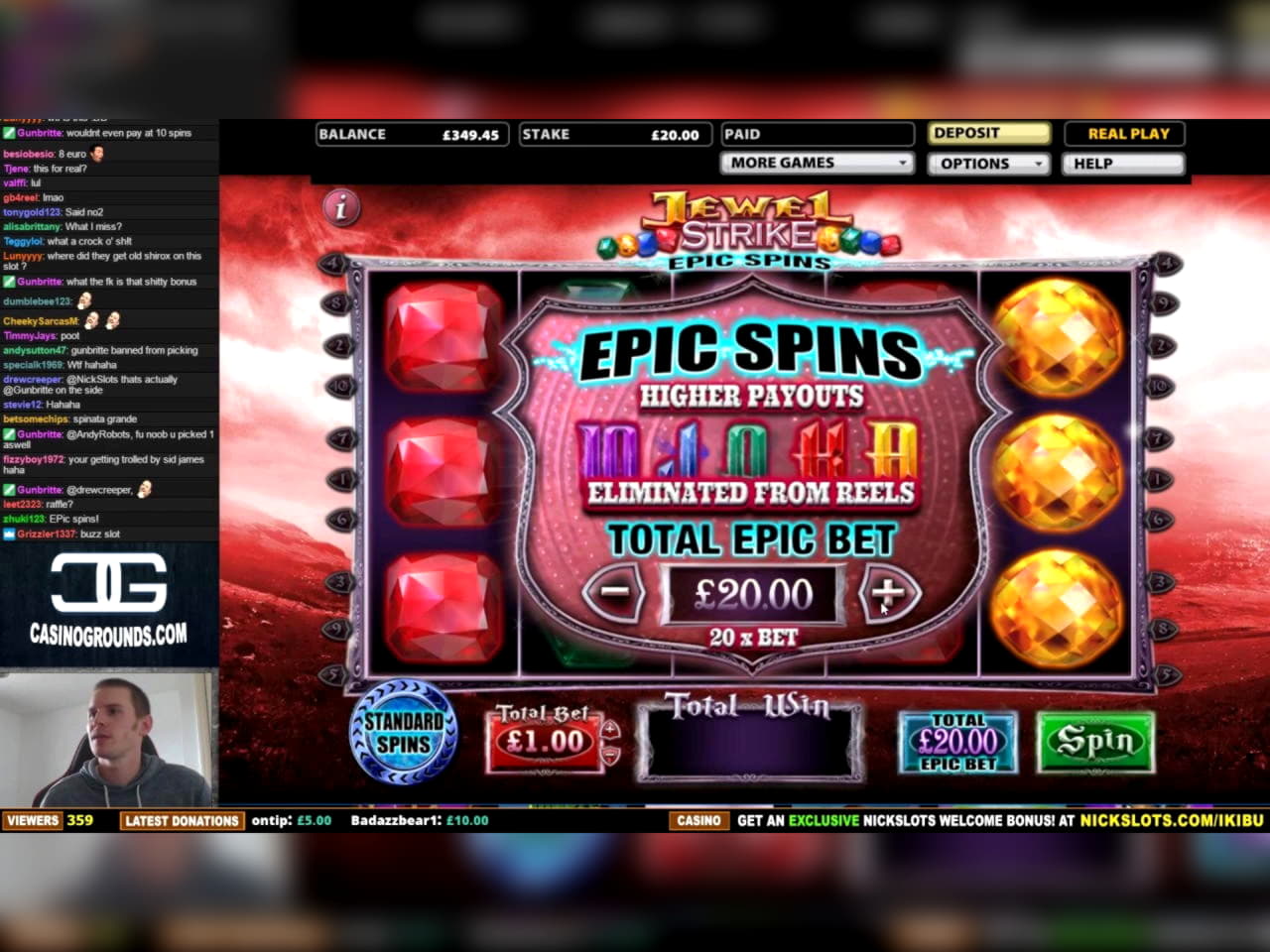 €3205 no deposit bonus code at Jackpot City Casino