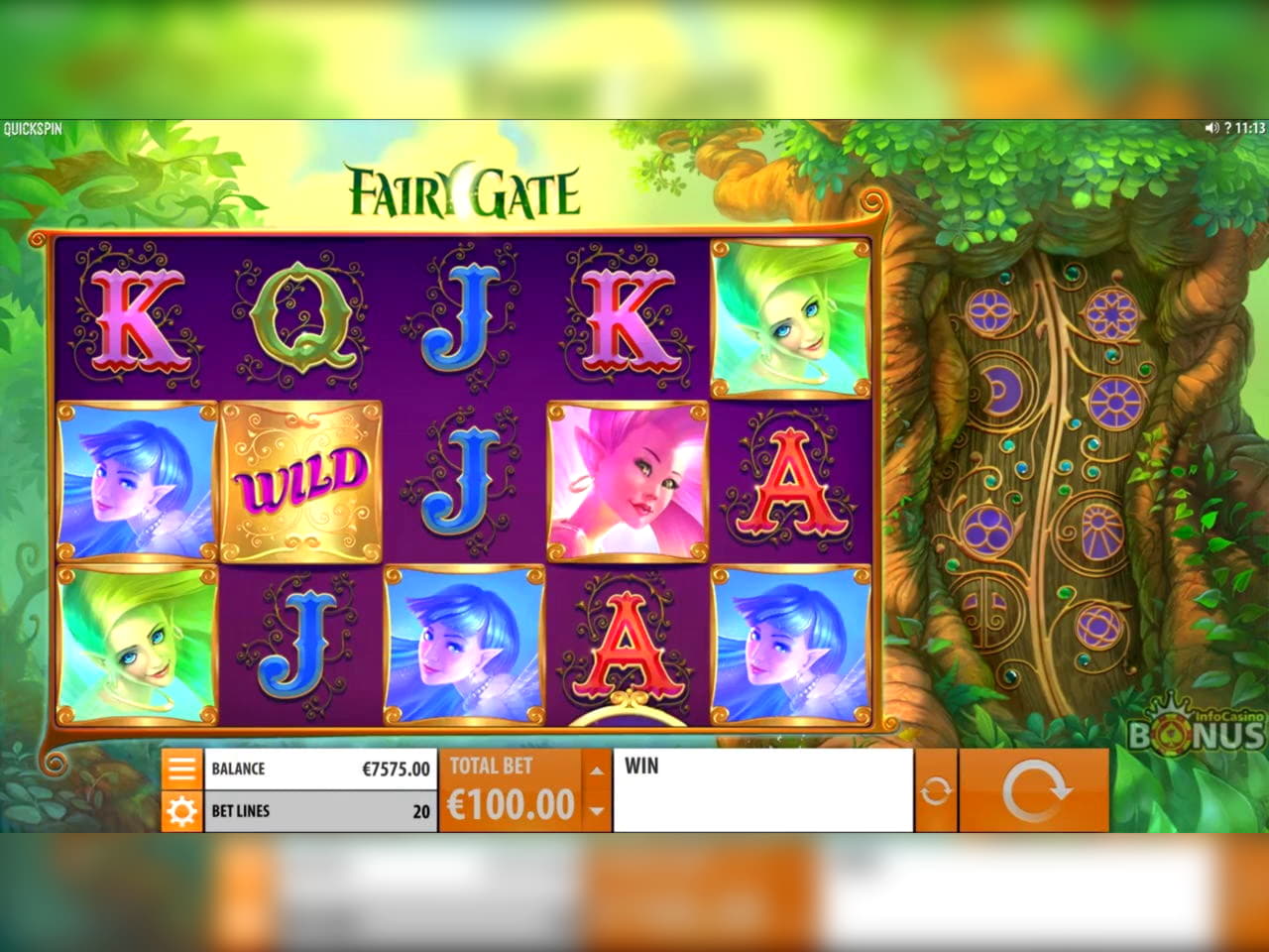 235 free spins casino at bWin Casino