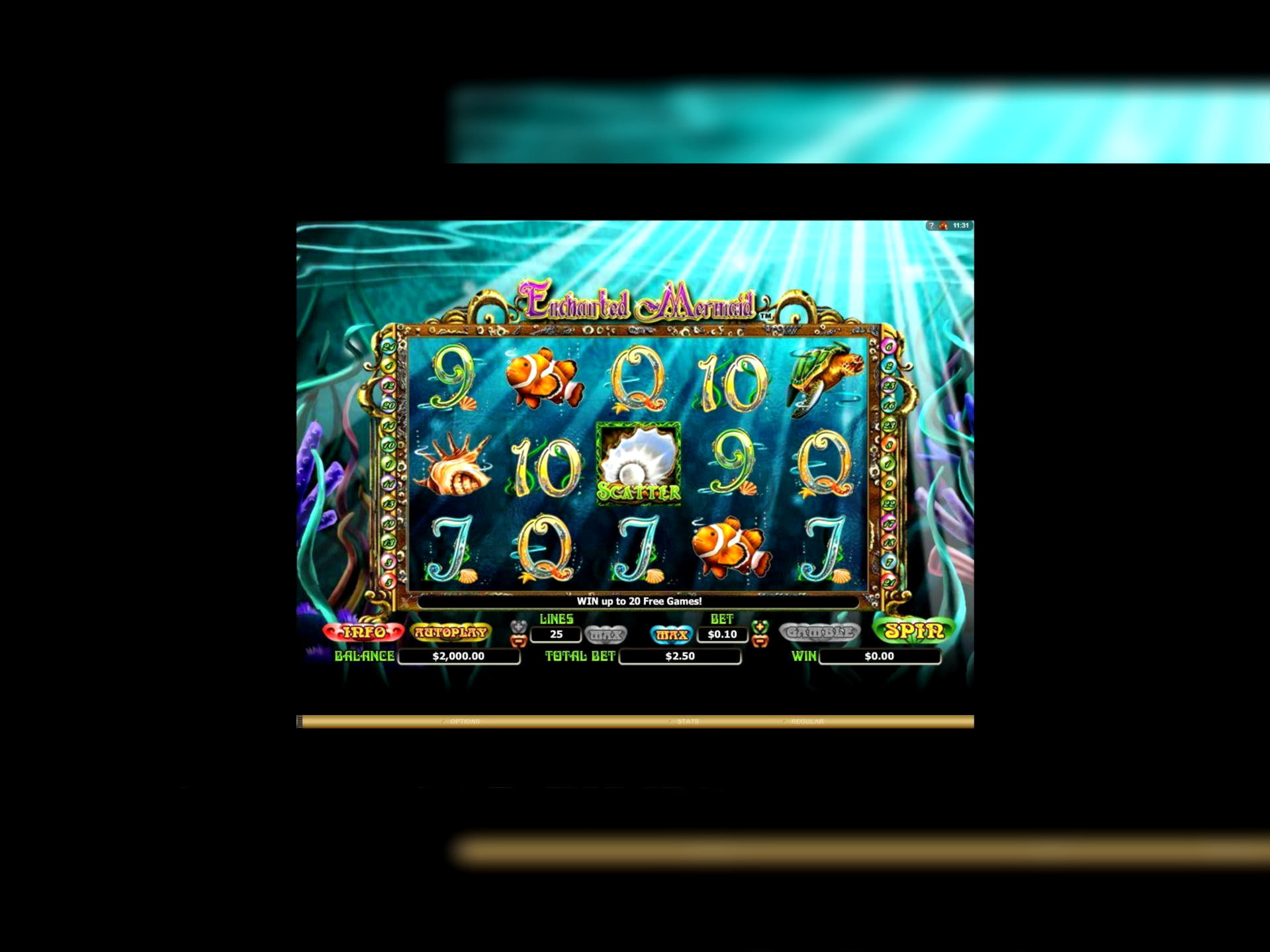 100 Free Spins right now at River Belle Casino