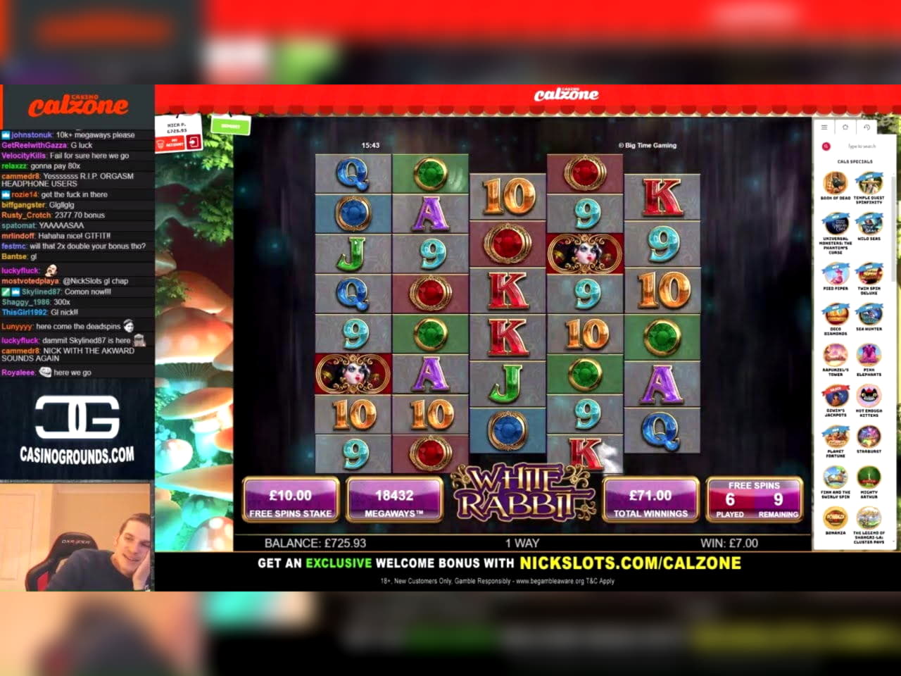 $395 Casino chip at Mrgreen Casino