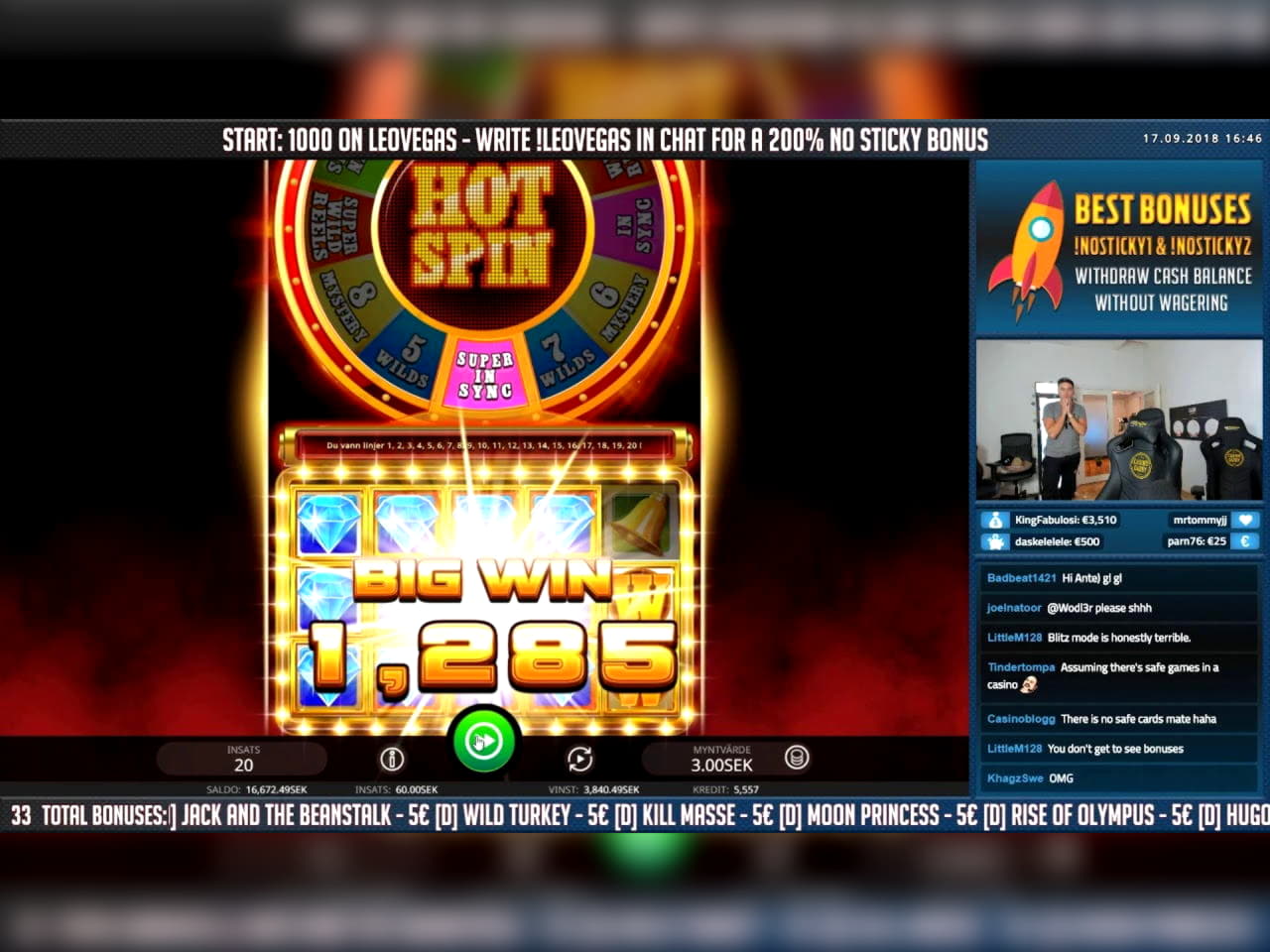 350% Match at a casino at 888 Casino