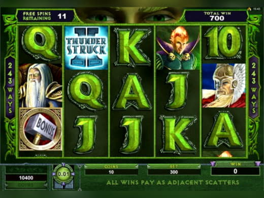 755% Casino match bonus at Casino Room