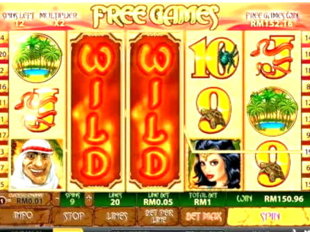125 free casino spins at Come On Casino