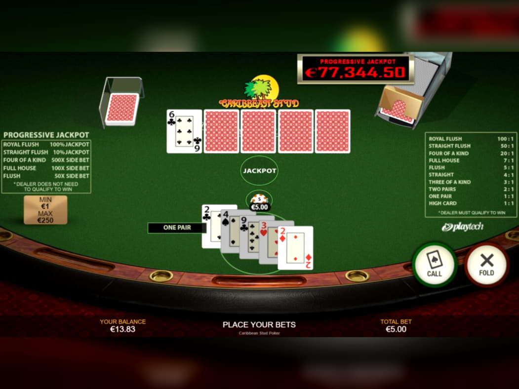 $250 free casino chip at Royal Dubai Casino