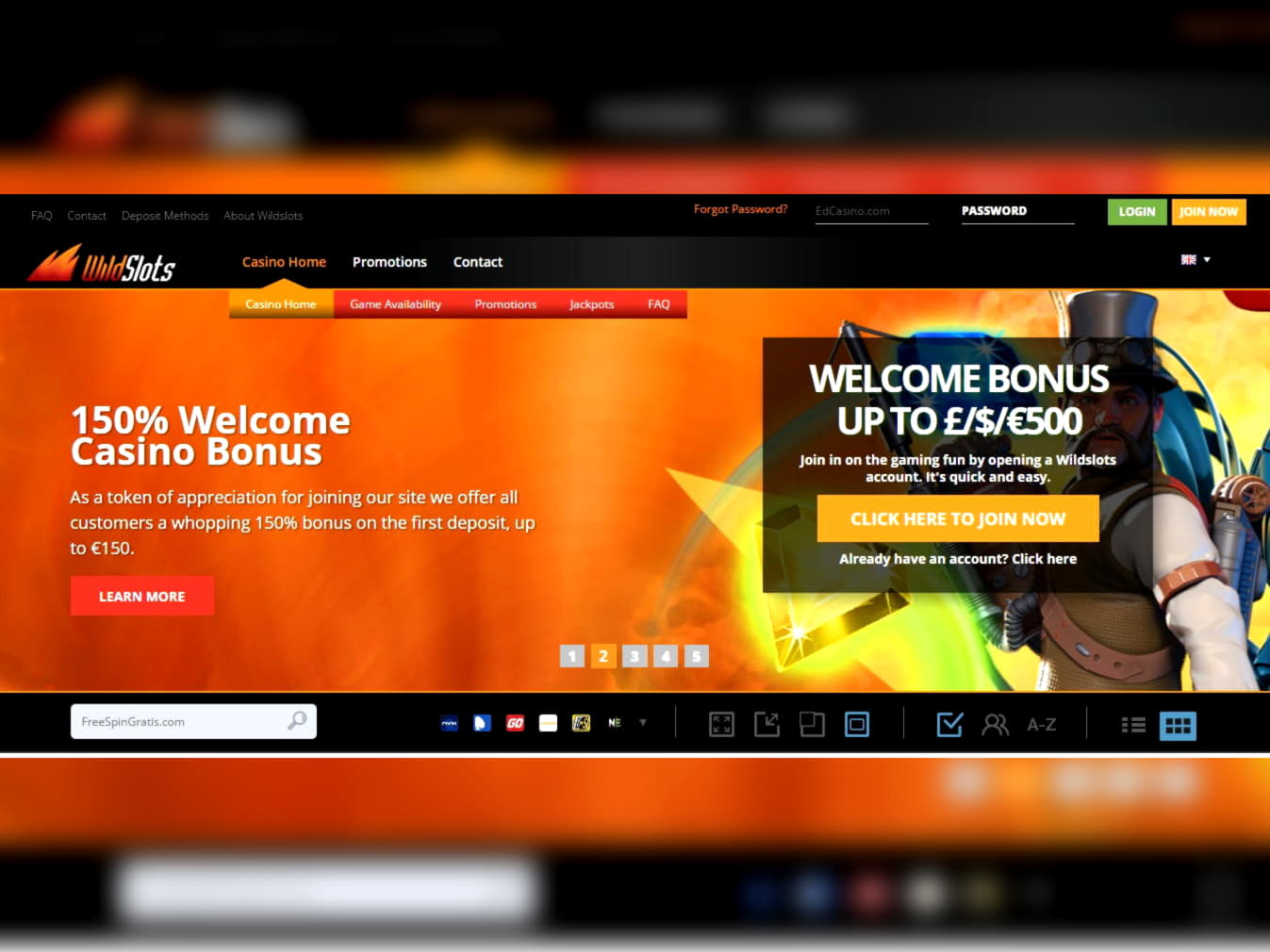 EURO 495 Free Chip Casino at Spinit Casino