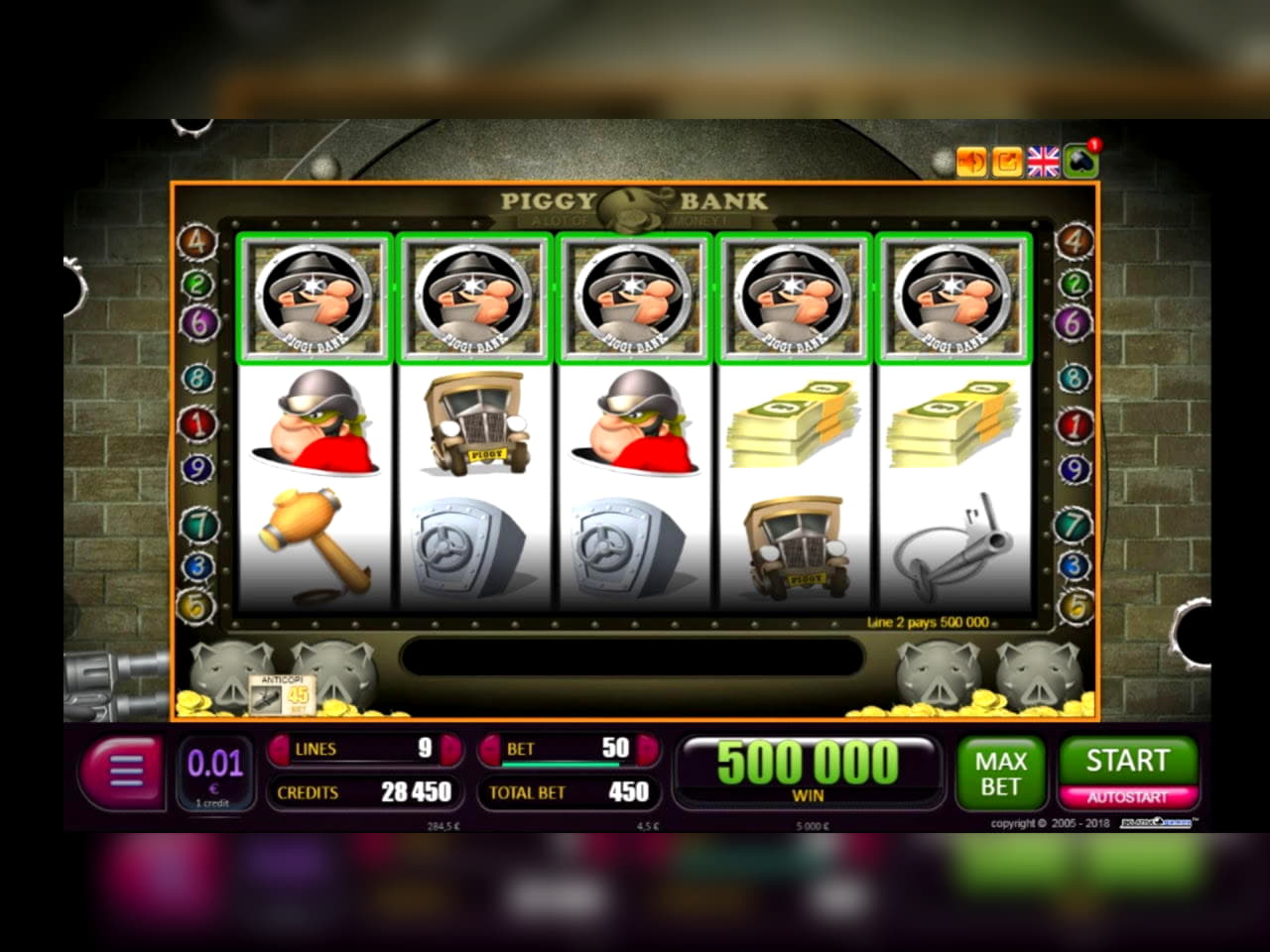 145 Free spins casino at Come On Casino