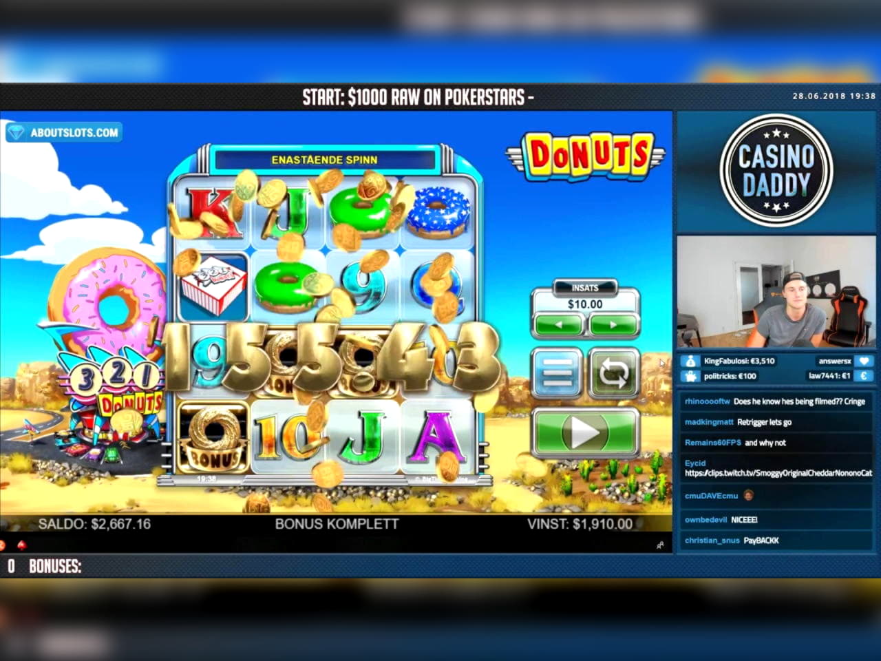 960% Casino match bonus at Jackpot City Casino