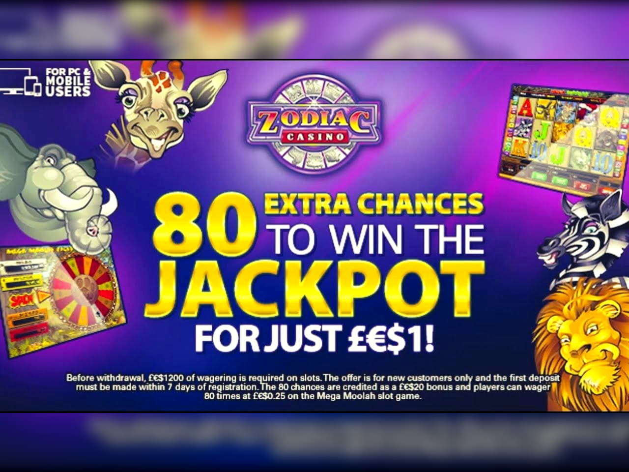640% Signup casino bonus at 777 Casino