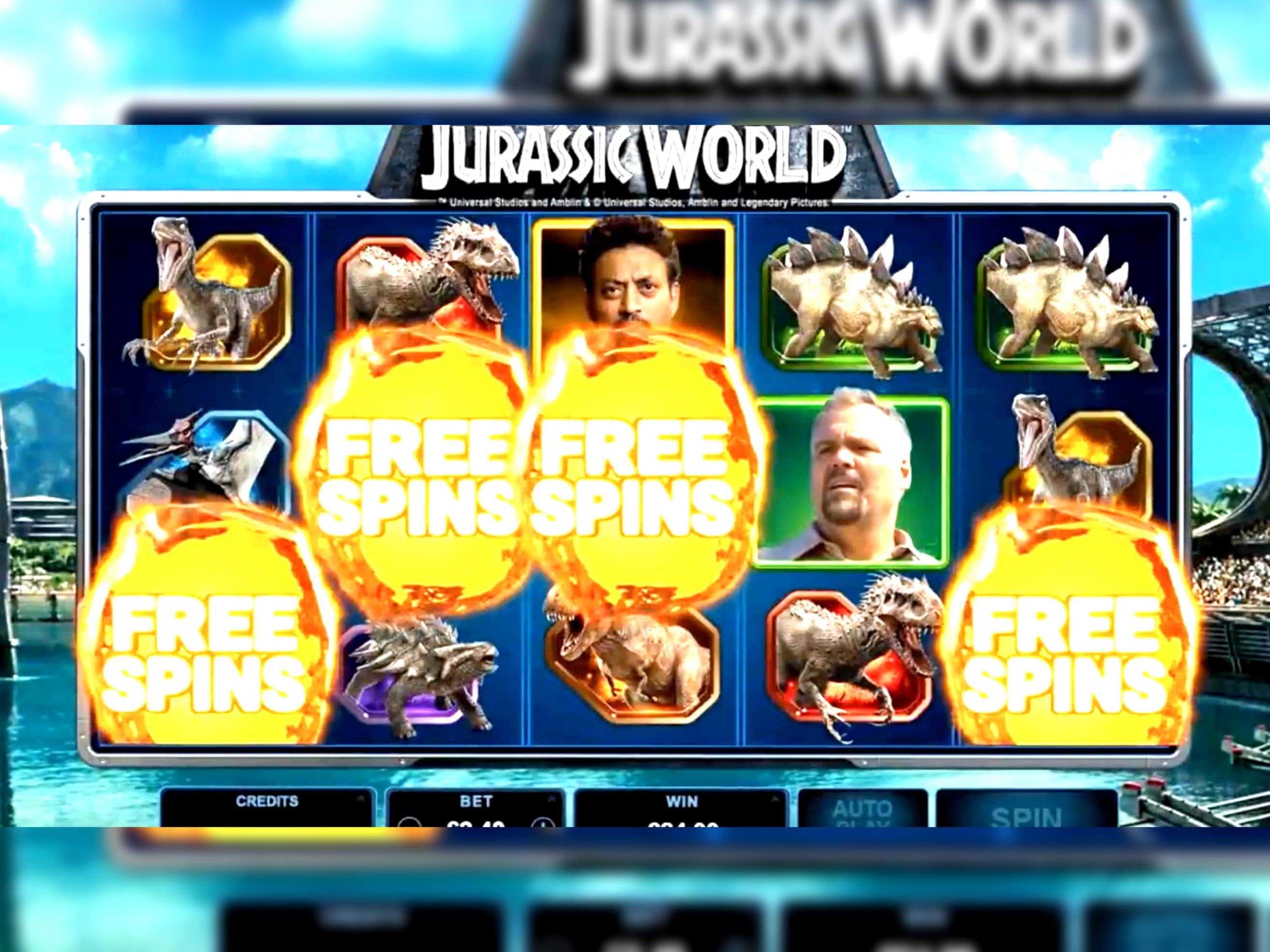100 Free spins casino at Casino Las Vegas