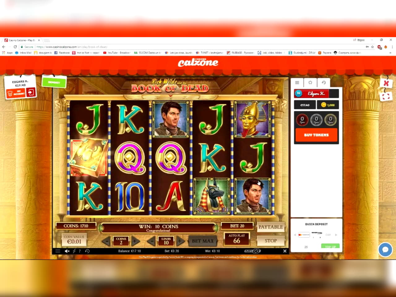 £4444 no deposit at Yes Casino 