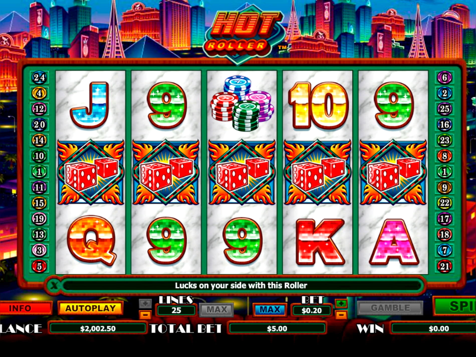 830% Deposit match bonus at Come On Casino