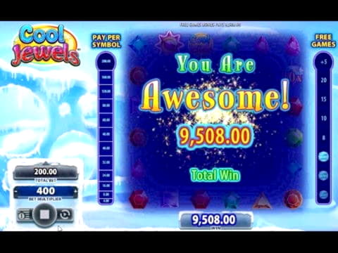 260% Signup casino bonus at Casino Las Vegas