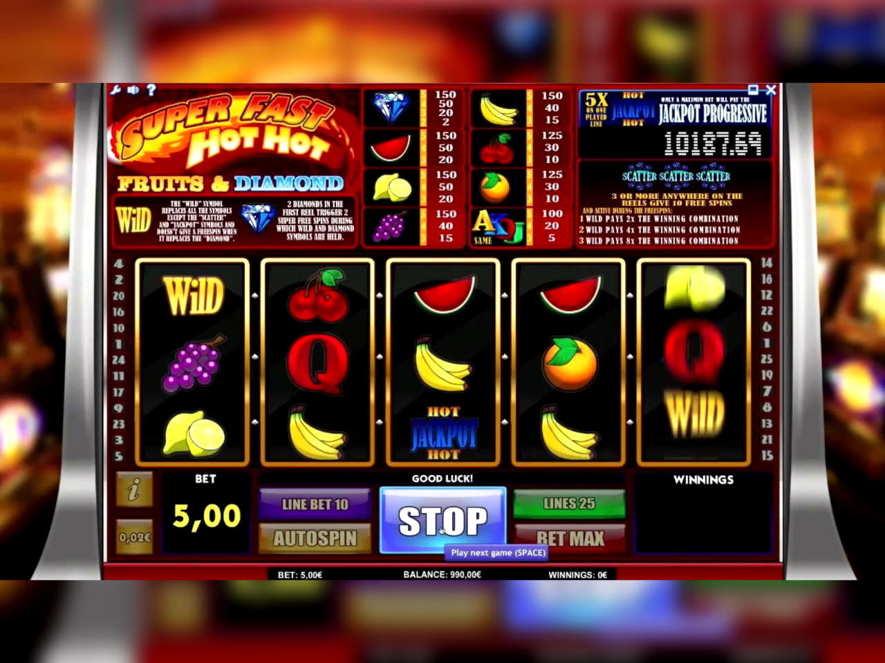 585% First Deposit Bonus at Ruby Fortune Casino