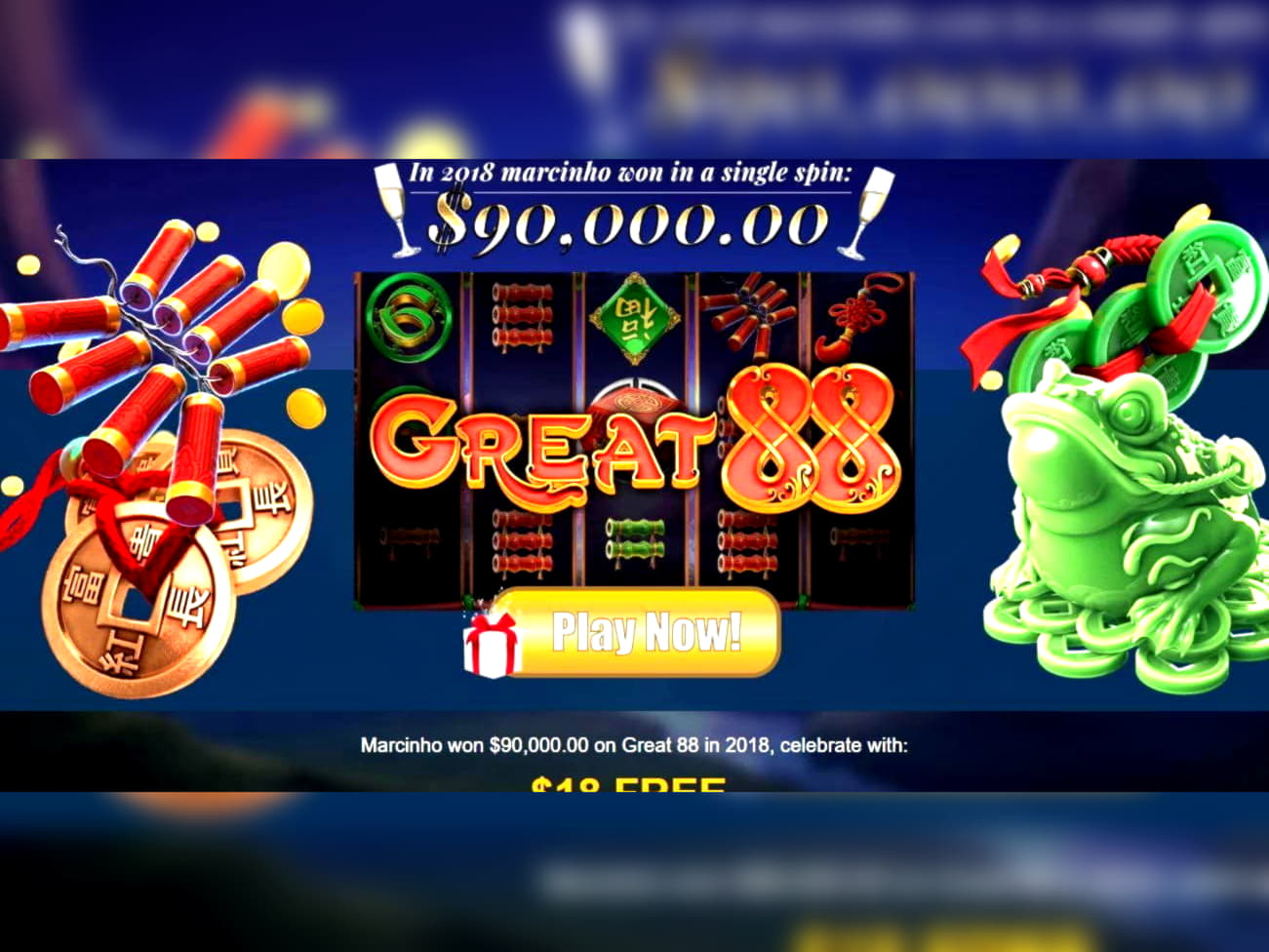 €4685 No deposit bonus casino at Genesis Casino