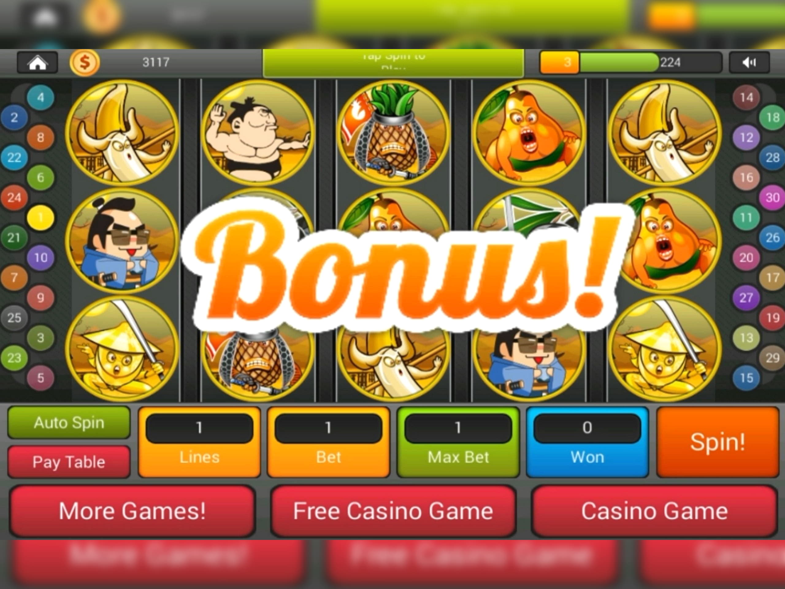 €333 casino chip at Spinit Casino