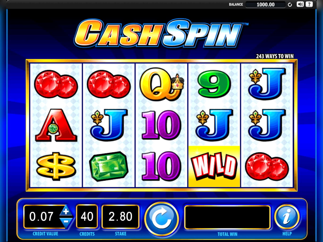 €1145 No deposit casino bonus at 888 Casino