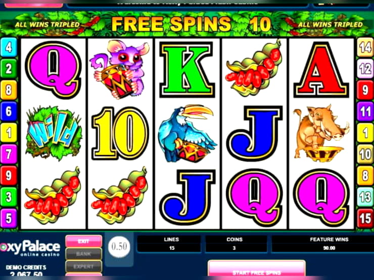 66 free casino spins at Gratorama Casino