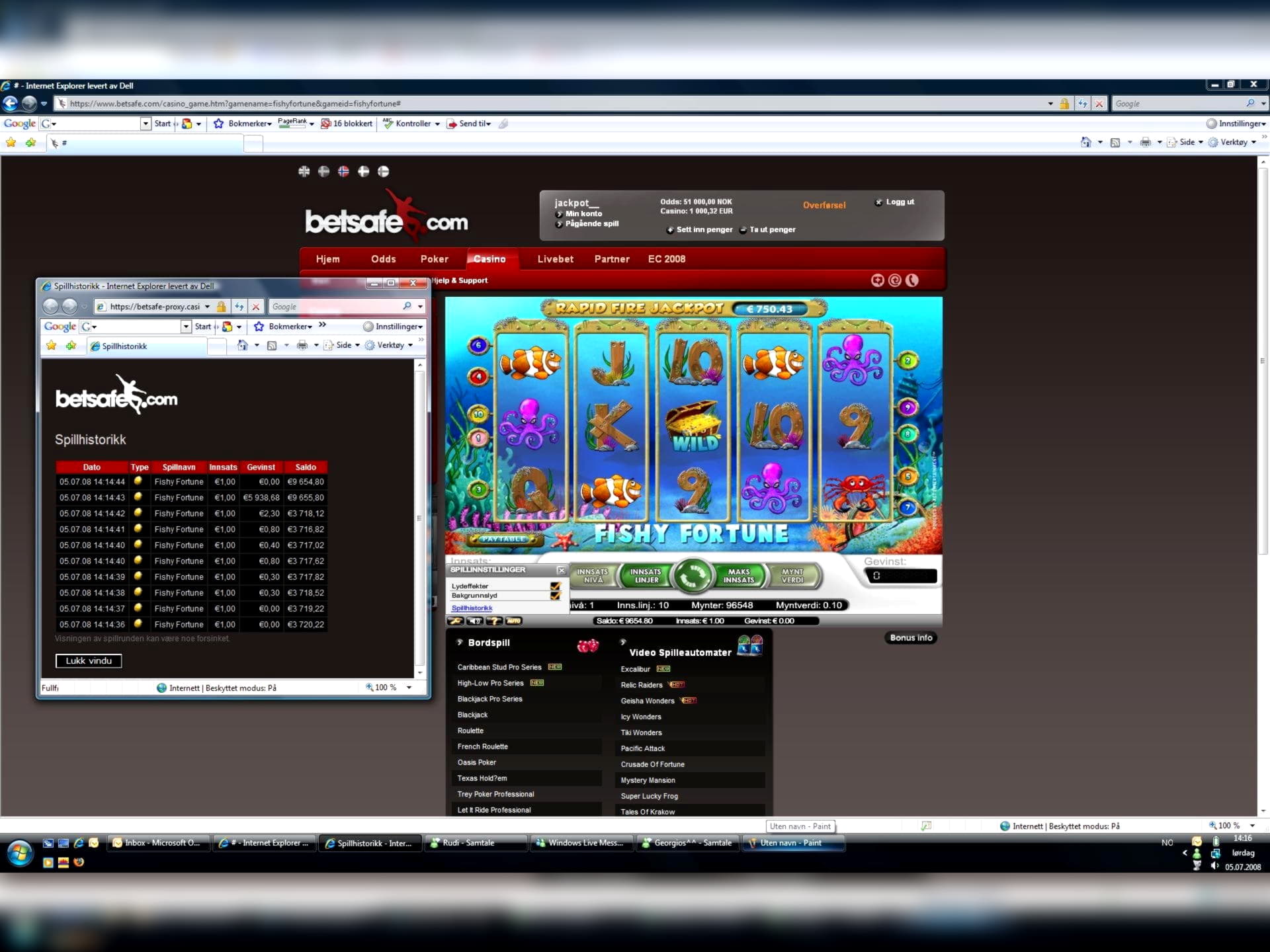 £455 Online Casino Tournament at Casino Max