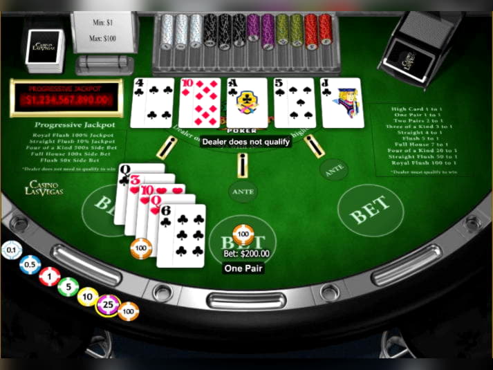 $345 casino chip at All Slots Casino